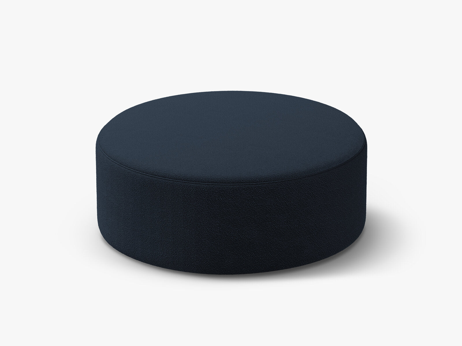 Micadoni Pouf Dia 90cm Boucle Baloo Dunkelblau