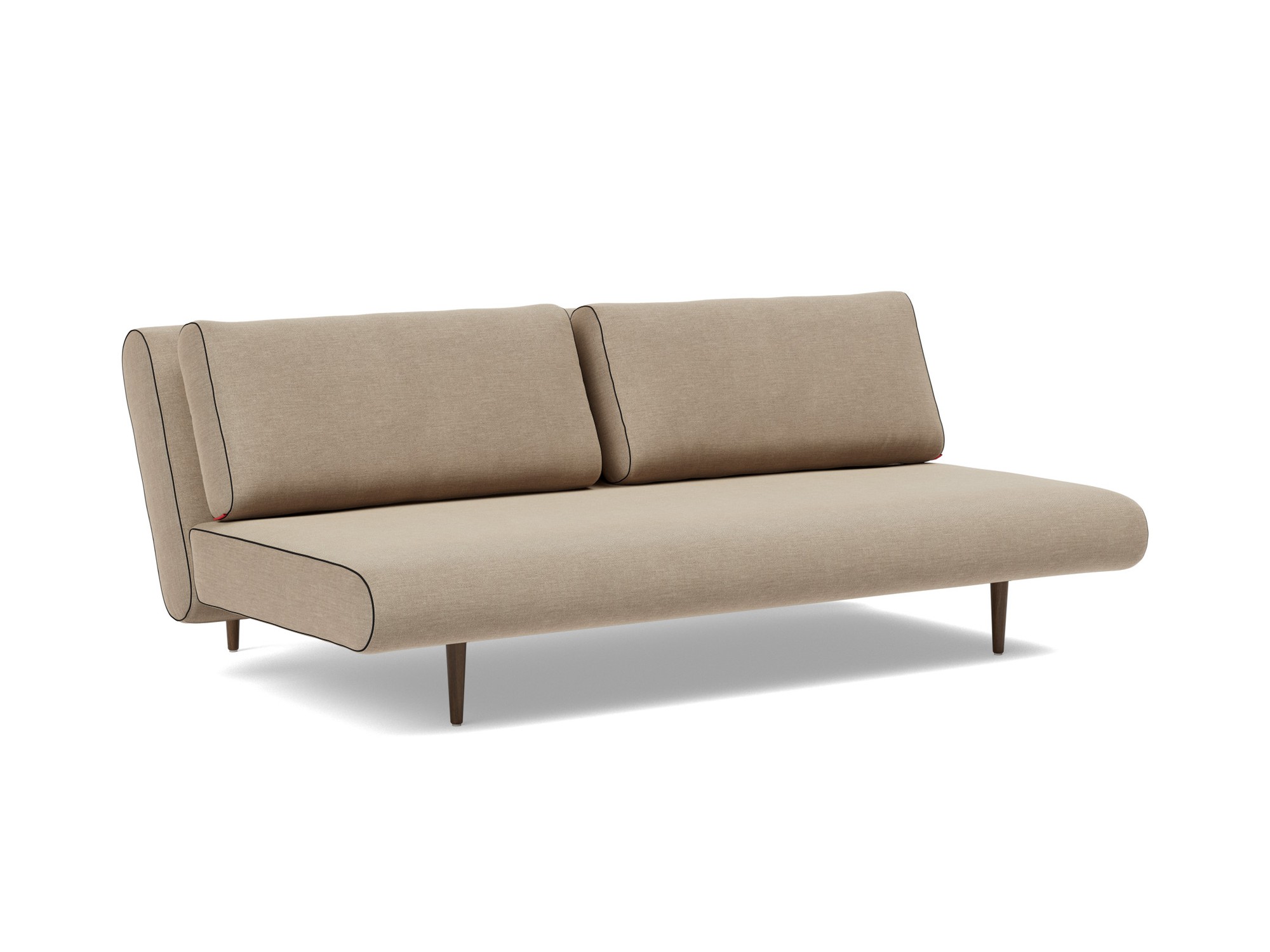 Schlafsofa Unfurl Lounger Flachgewebe Phobos 587-Mocha