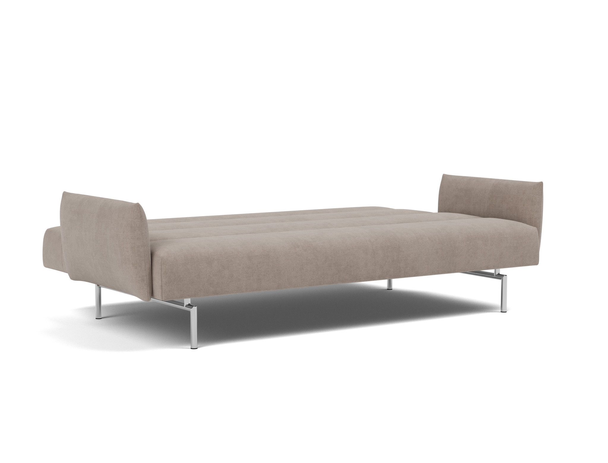 Schlafsofa Jillis mit Armlehnen Kord Cordufine 318-Beige
