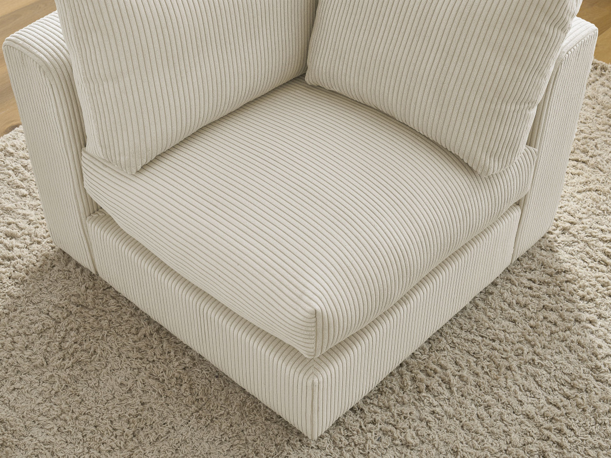 Bobochic Paris Eckmodul Cordsamt Beige
