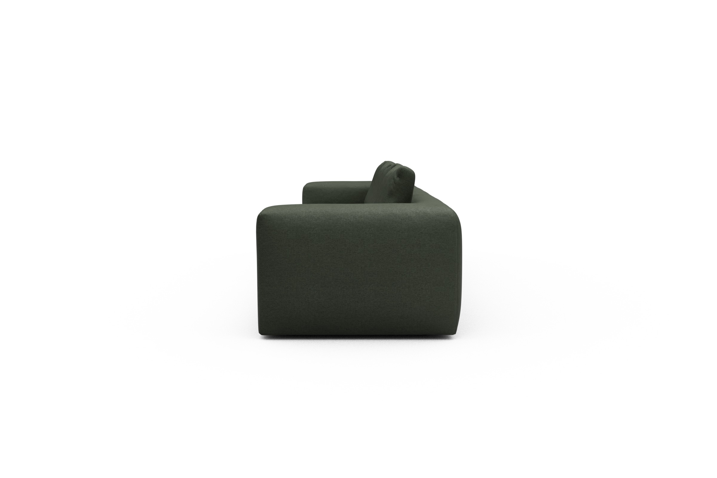 Sofa Modulares XXL Sofa Fred 5-Sitzer Denari-Forest-Green