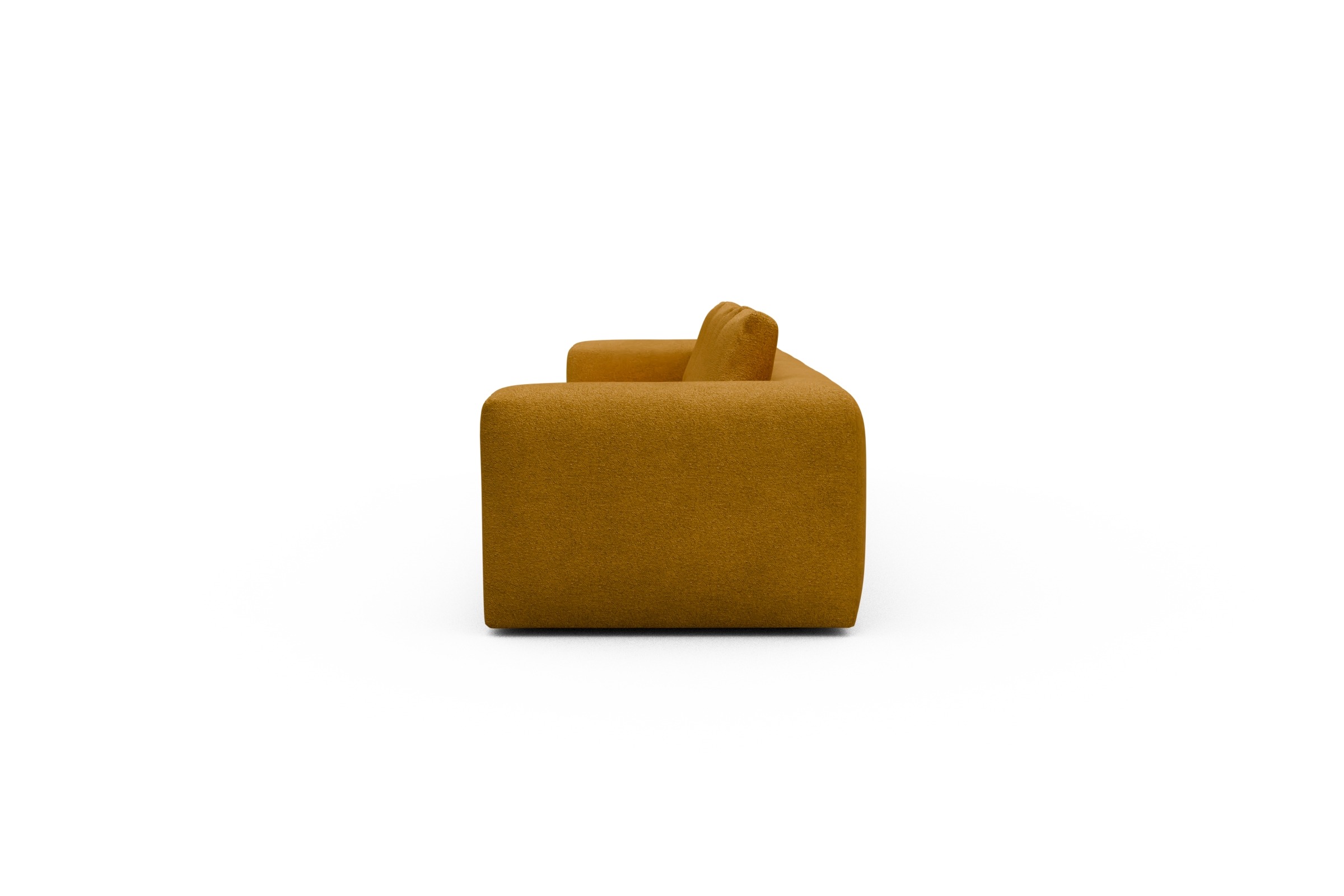 Sofa Modulares XXL Sofa Fred 5-Sitzer Boucle-Ochre