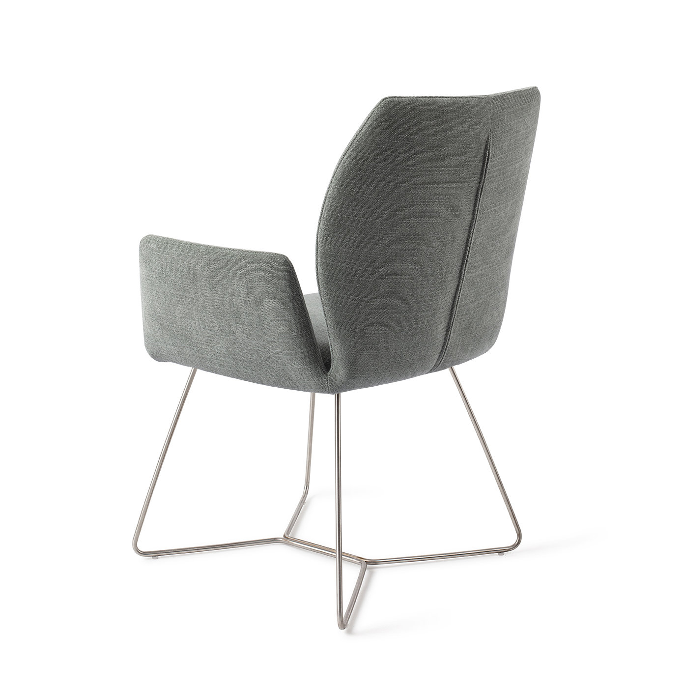 Jesper Home Esszimmerstuhl Misaki Breezy Blue Beehive Stahl