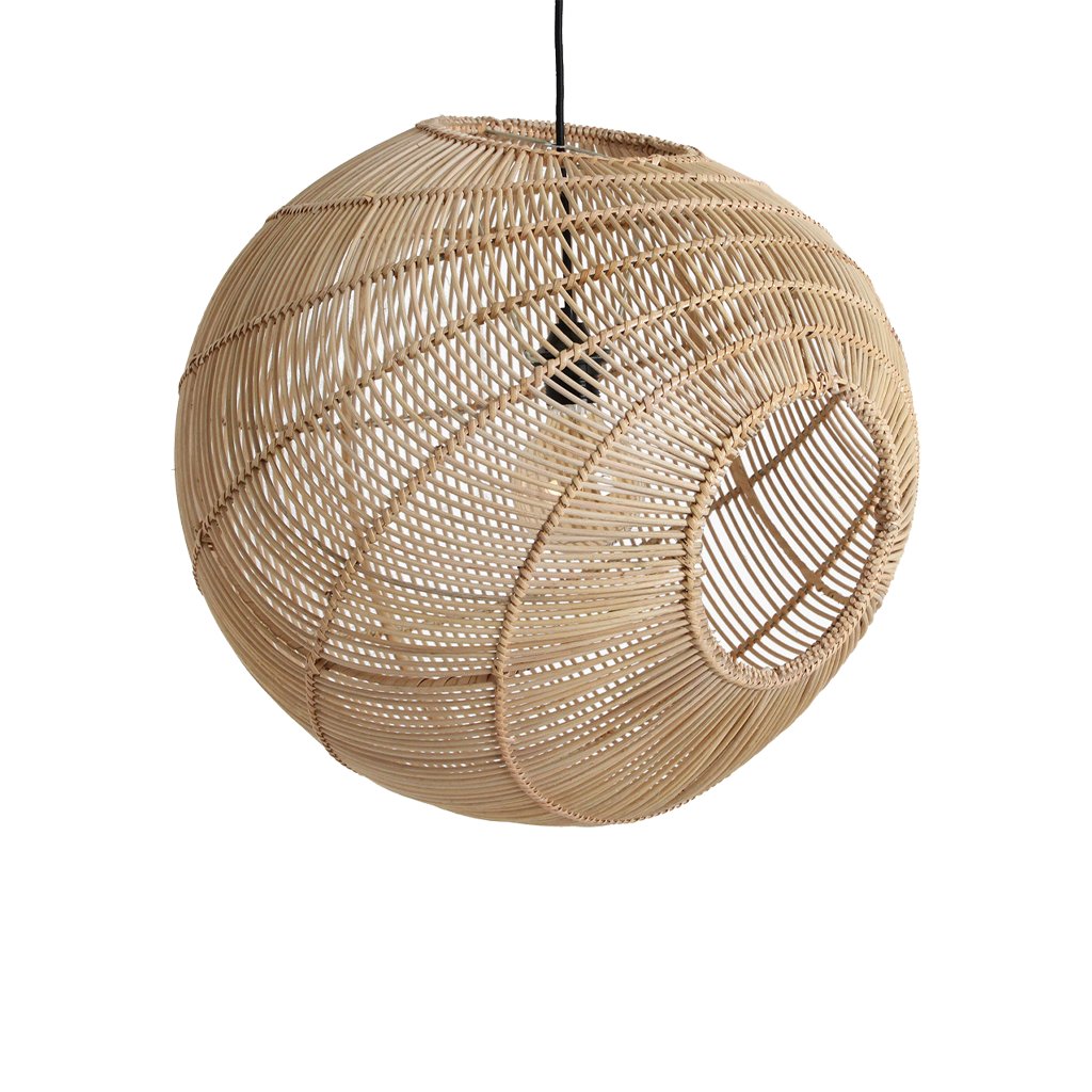 Raw Materials Rattan Pendelleuchte Sphere