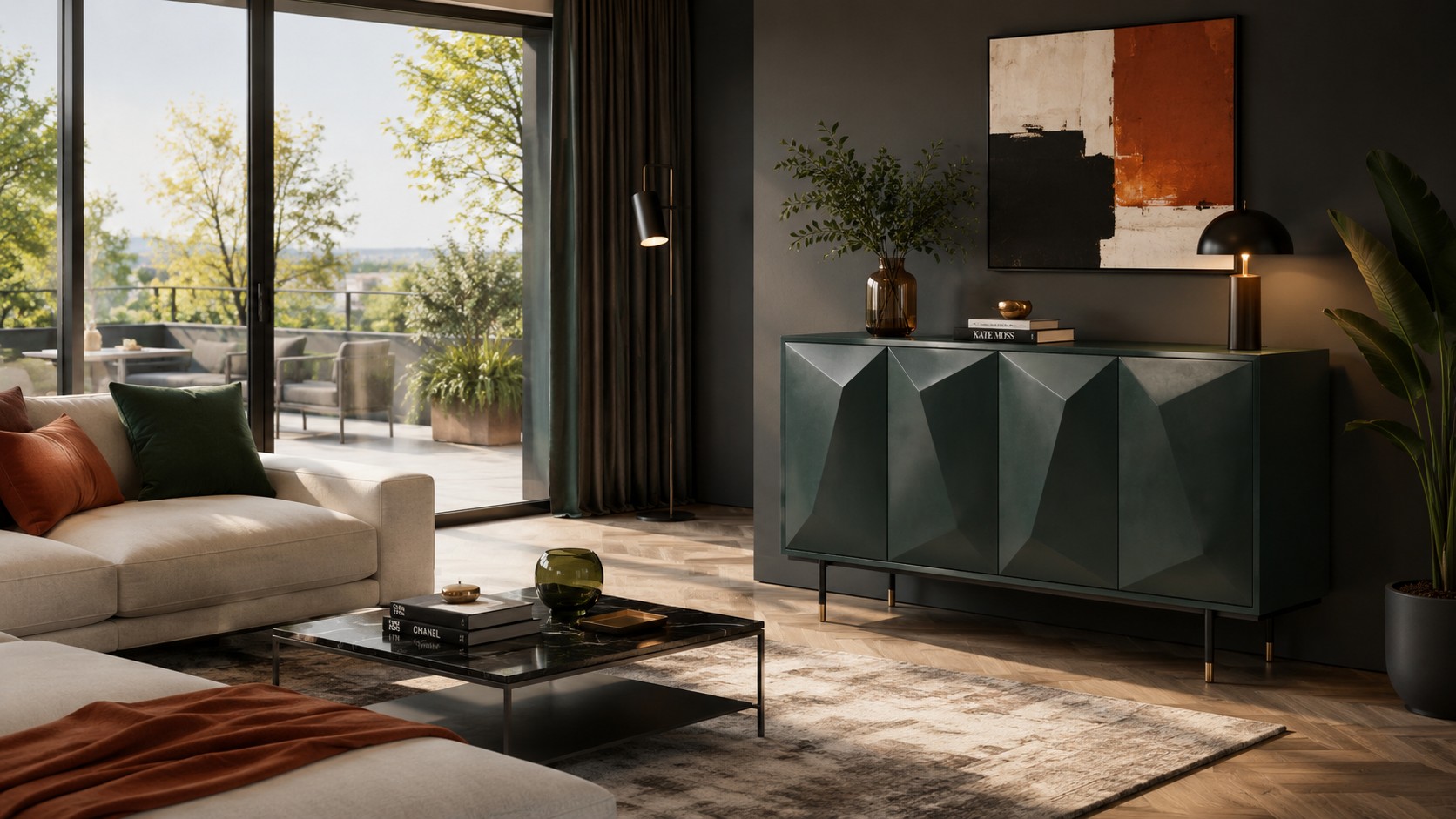 Livin Hill Sideboard Stilig Perlgrün