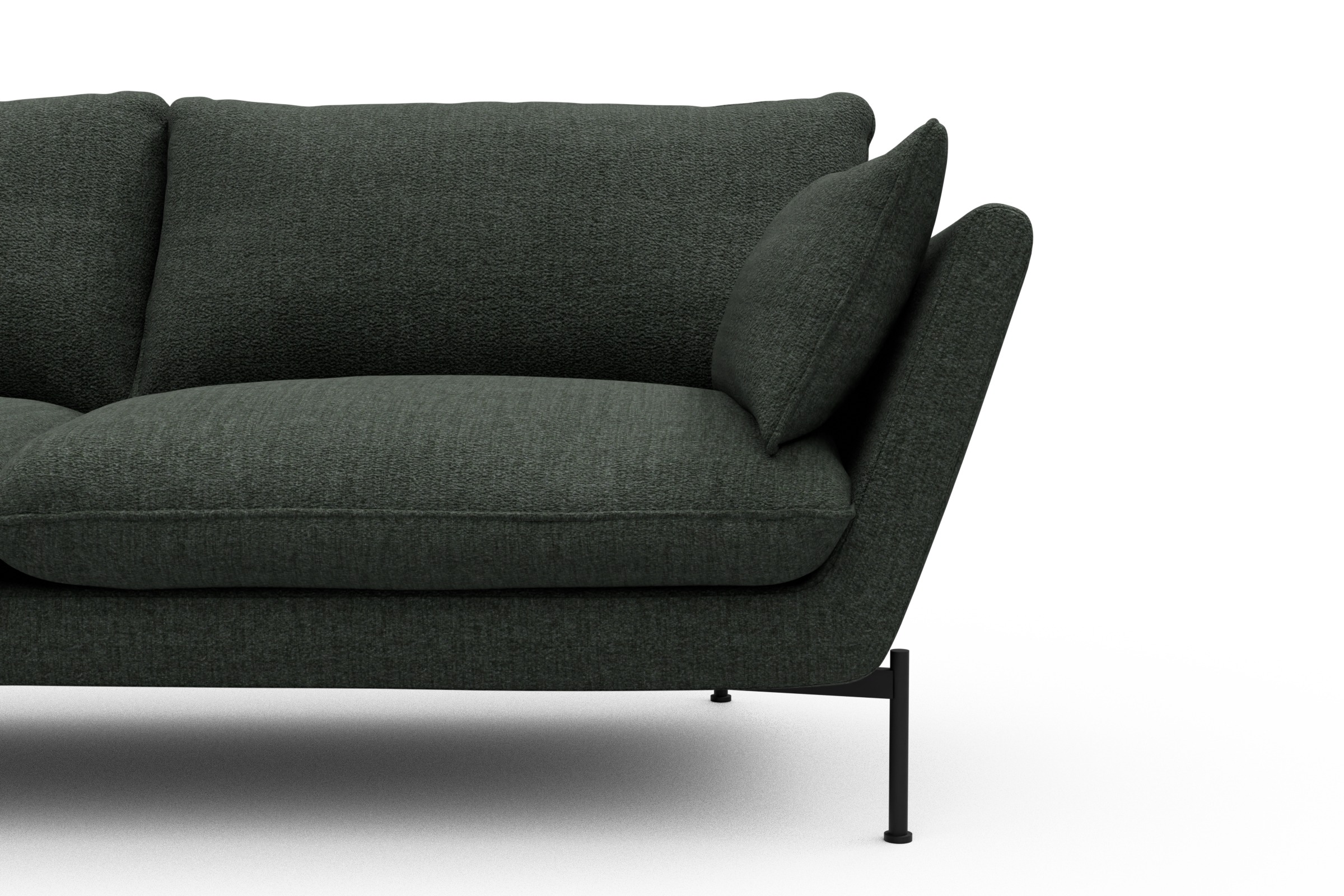 Sofa Anton 3-Sitzer Aivi-Pine-Green