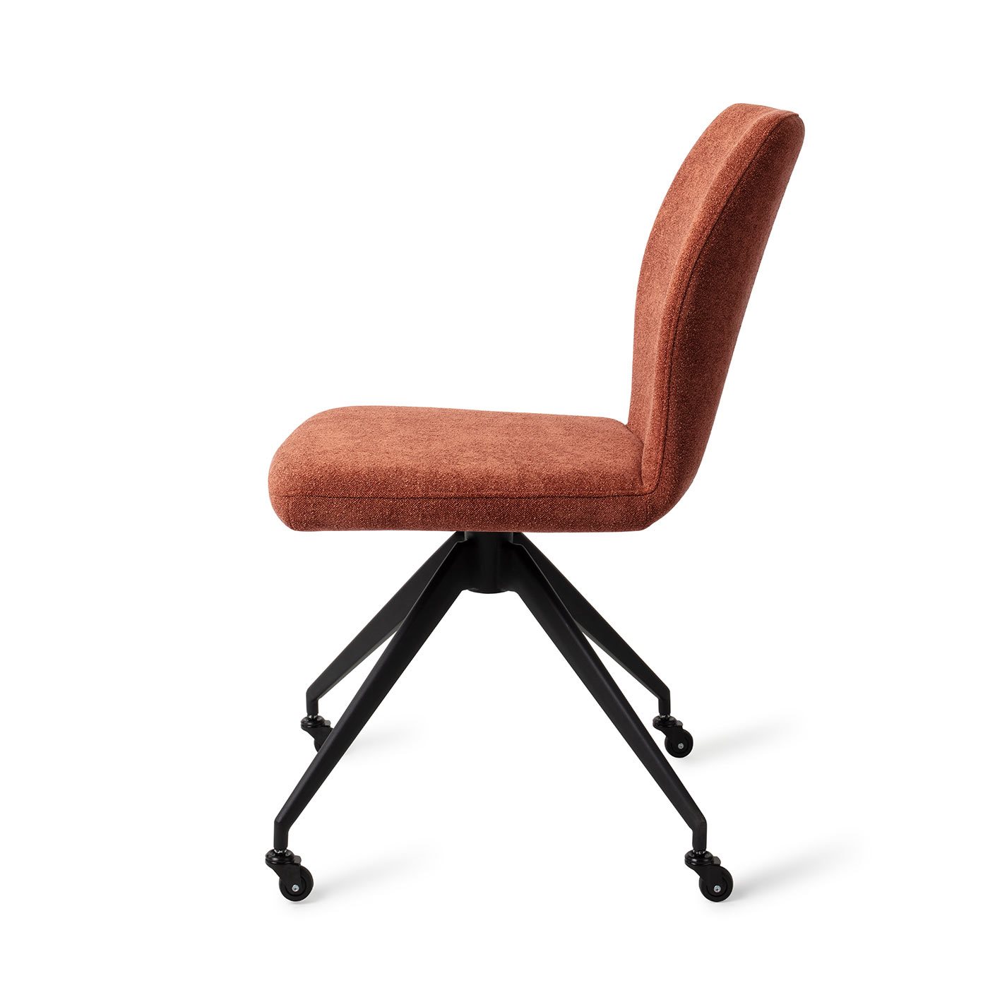 Jesper Home Esszimmerstuhl Ikata Cosy Copper Glide Schwarz