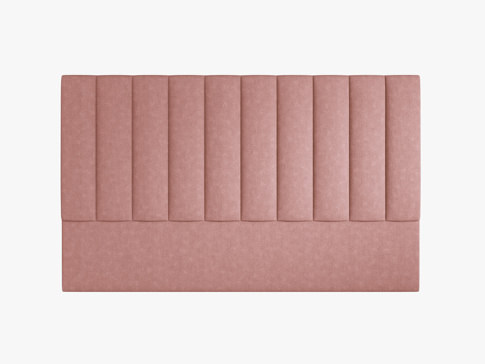 Micadoni Marl Polster-Kopfteil Strukturierter Stoff Liberty Rosa 200x120