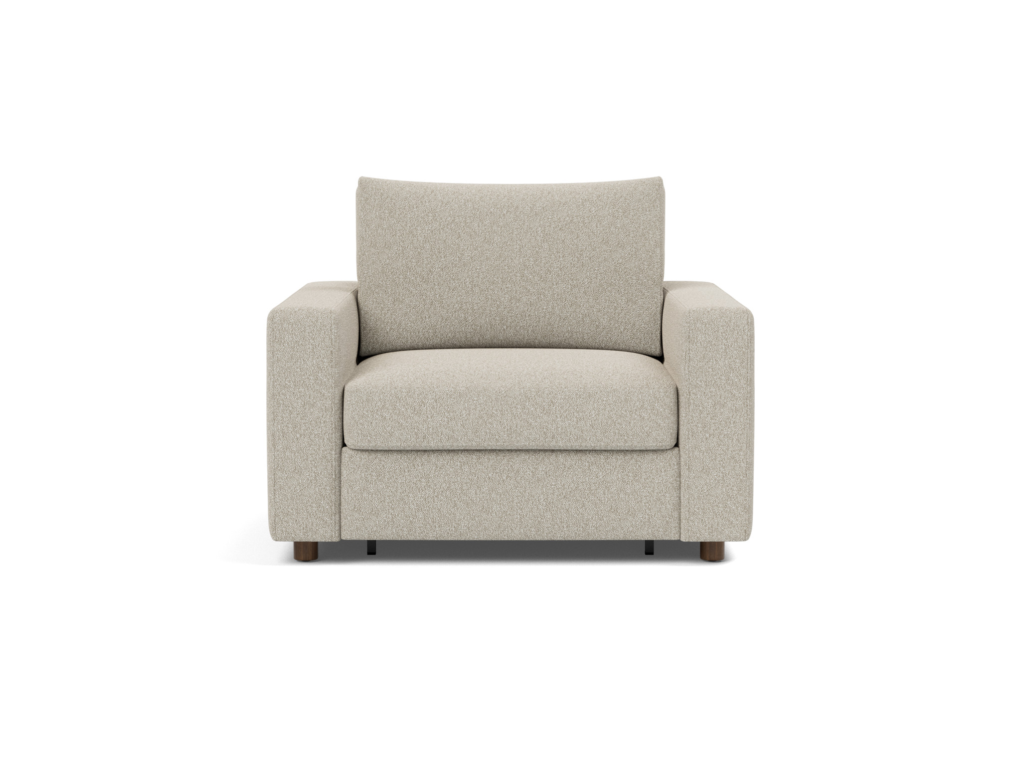 Schlafsessel Neah mit Standard-Armlehnen Boucle Skandi 539-Beige