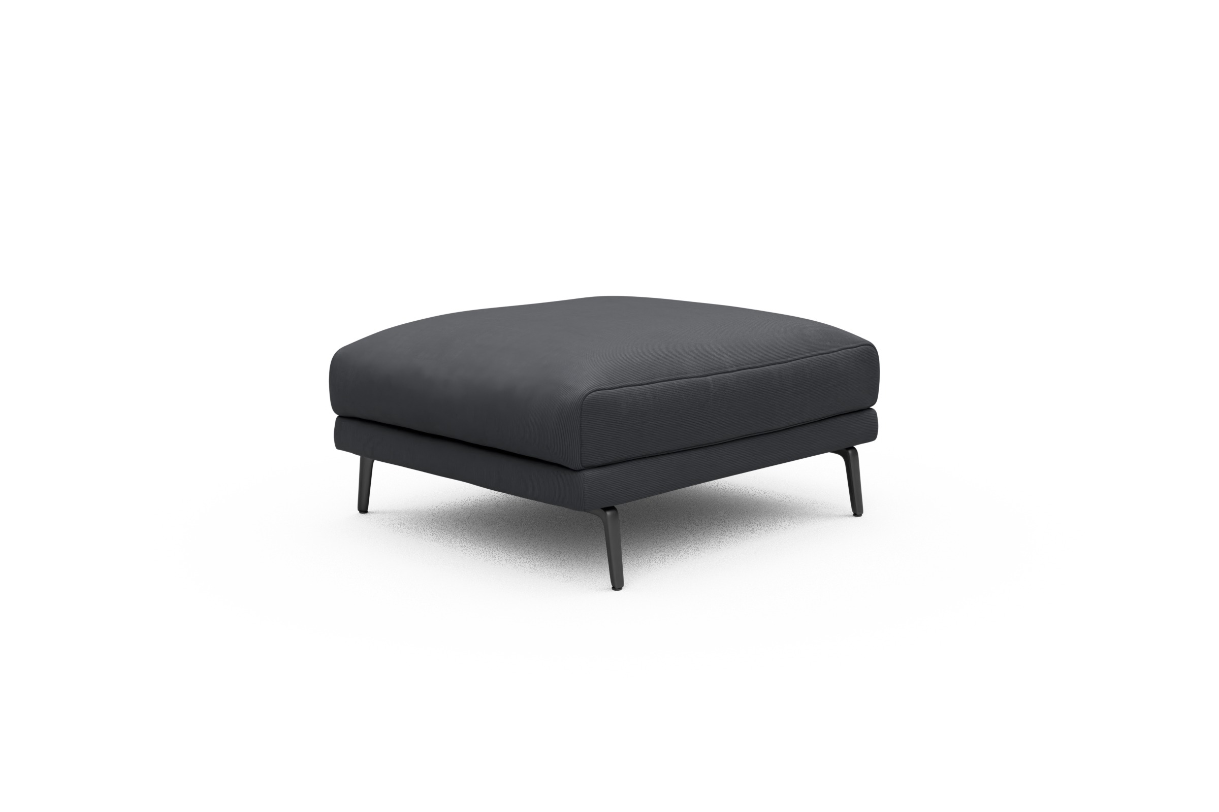 Sitzhocker Karl Cordufine-Slate-Grey