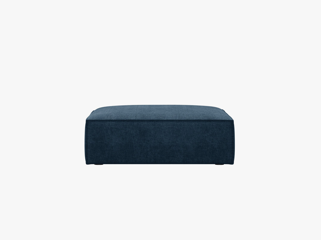 Micadoni Hocker Kaelle 1-Sitzer Chenille Over The Horizon Königsblau