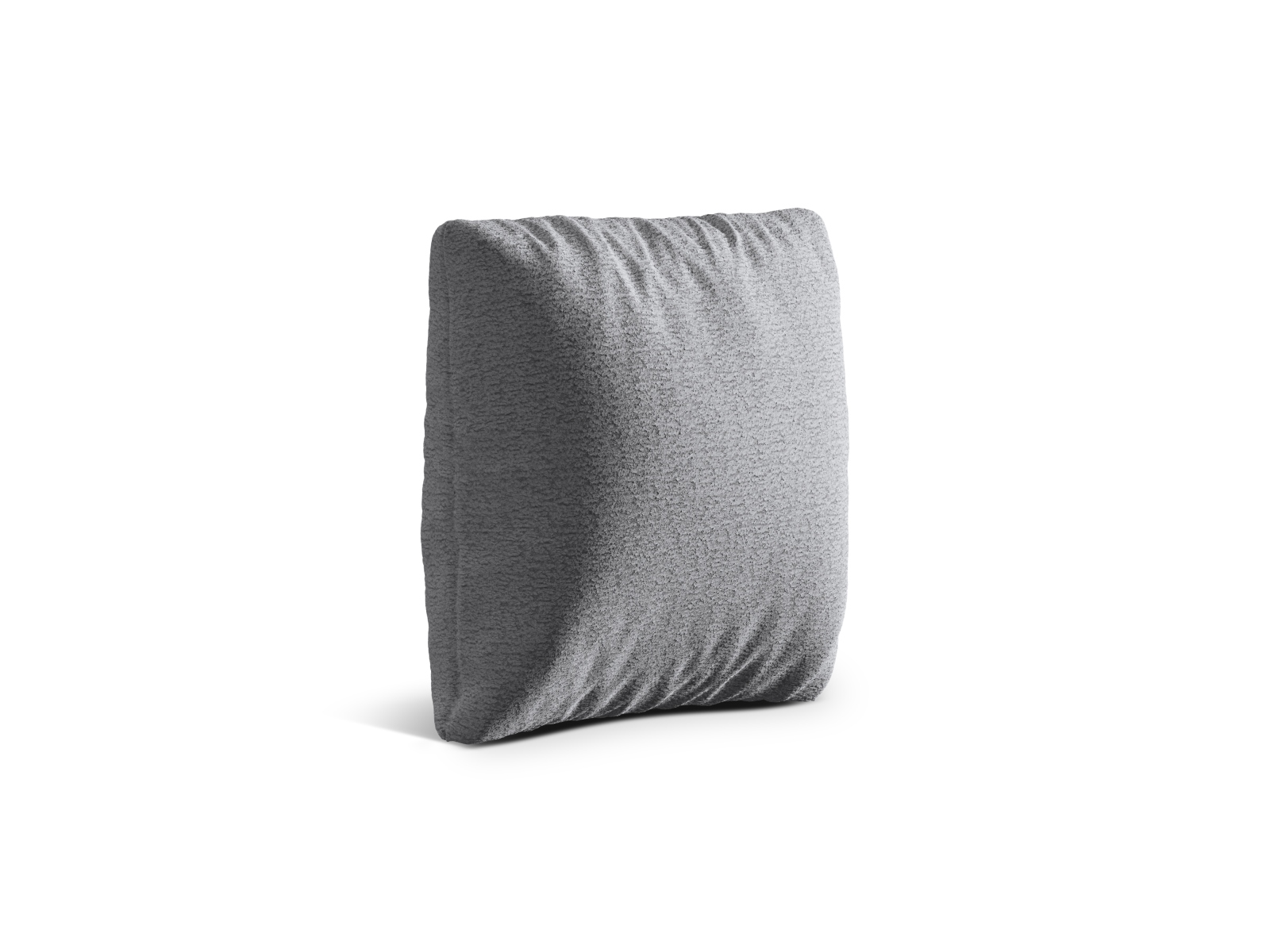 Cosmopolitan Design Kissen Kemi 45x45cm Boucle Coral Grau