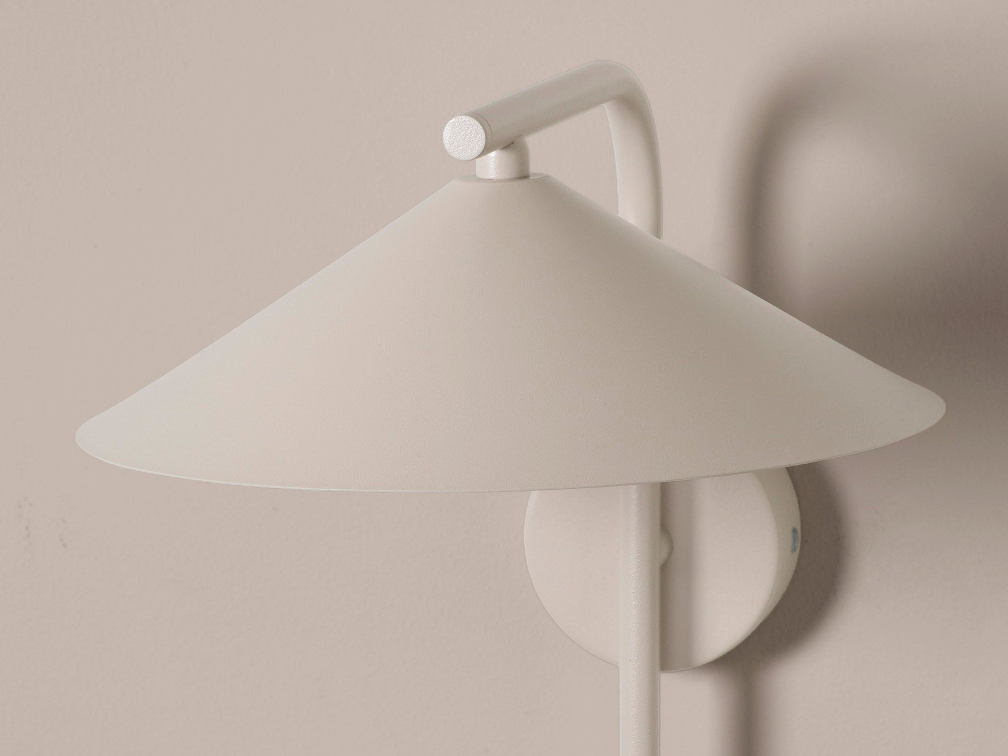 Micadoni Nocte Wandlampe Burgundfarben