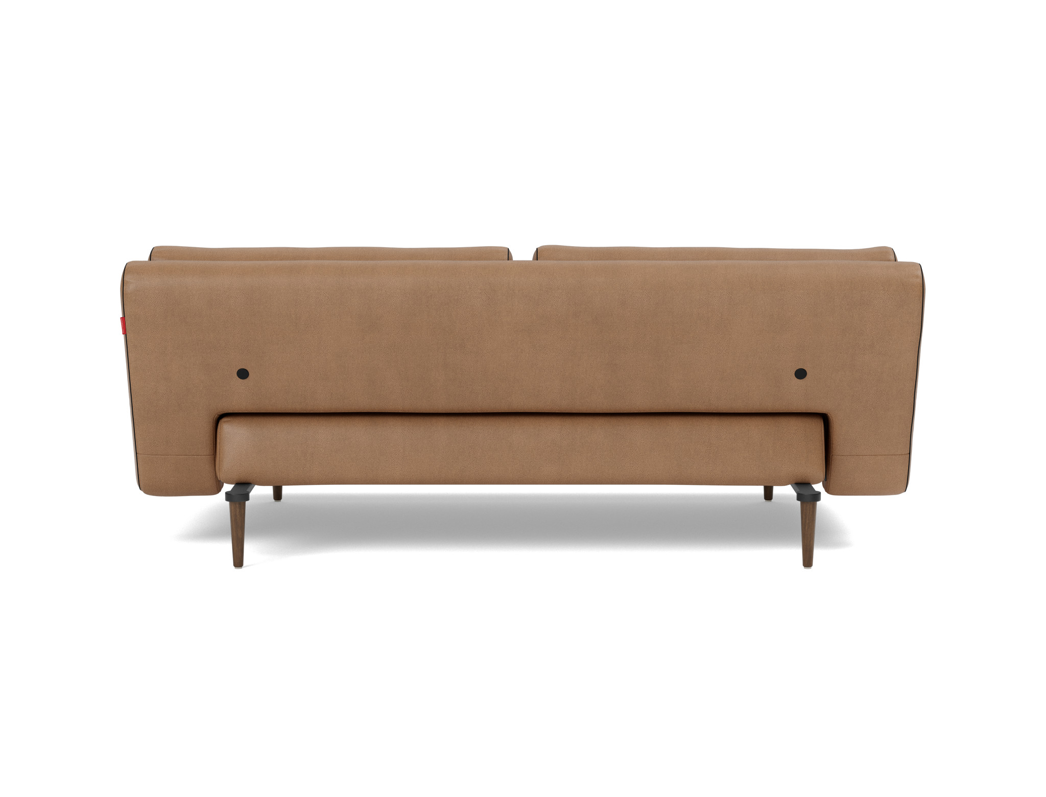 Schlafsofa Unfurl Lounger Lederoptik Faunal 551-Brown