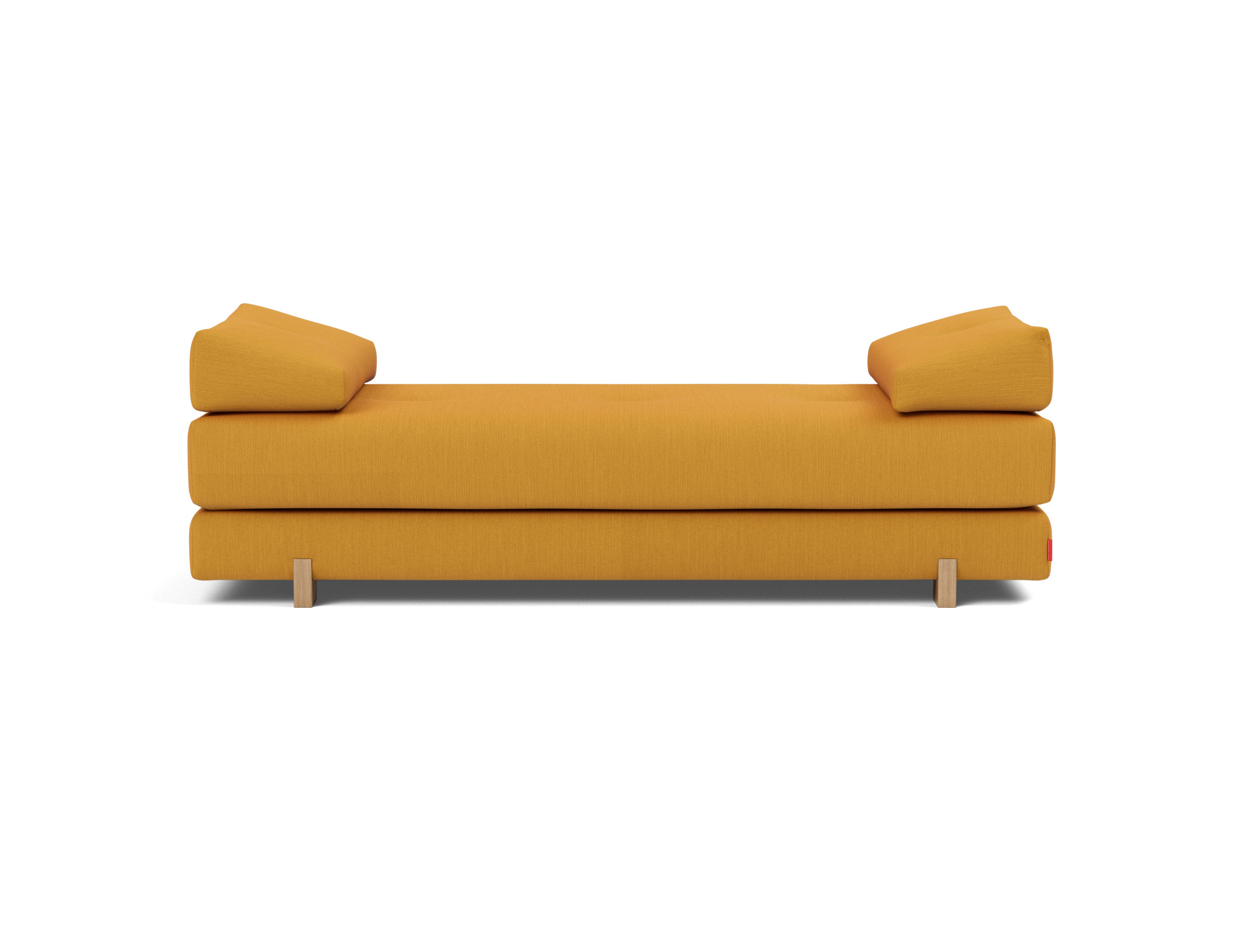 Tagesbett Sigmund Flachgewebe Elegance 507-Burned-Curry Beine Drip Eiche