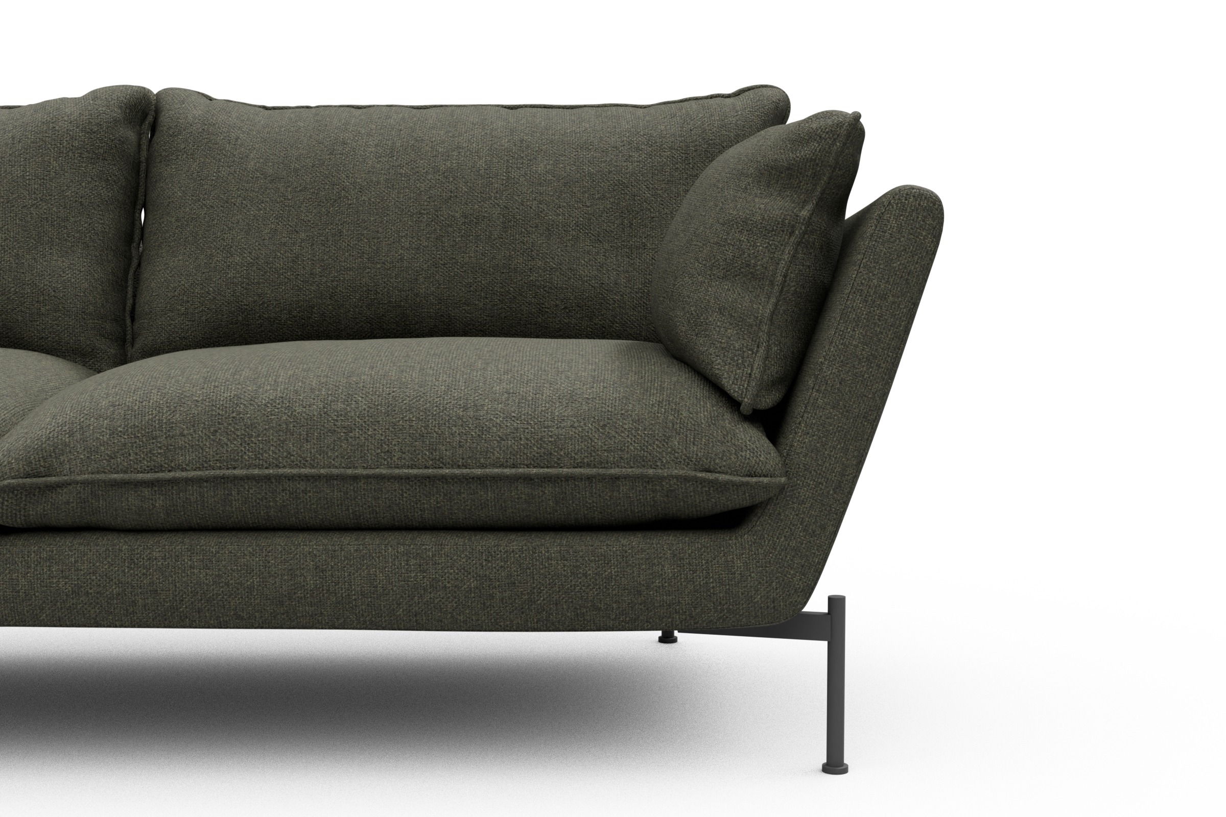Sofa Anton PREMIUM 2-Sitzer Sama-Winter-Moss
