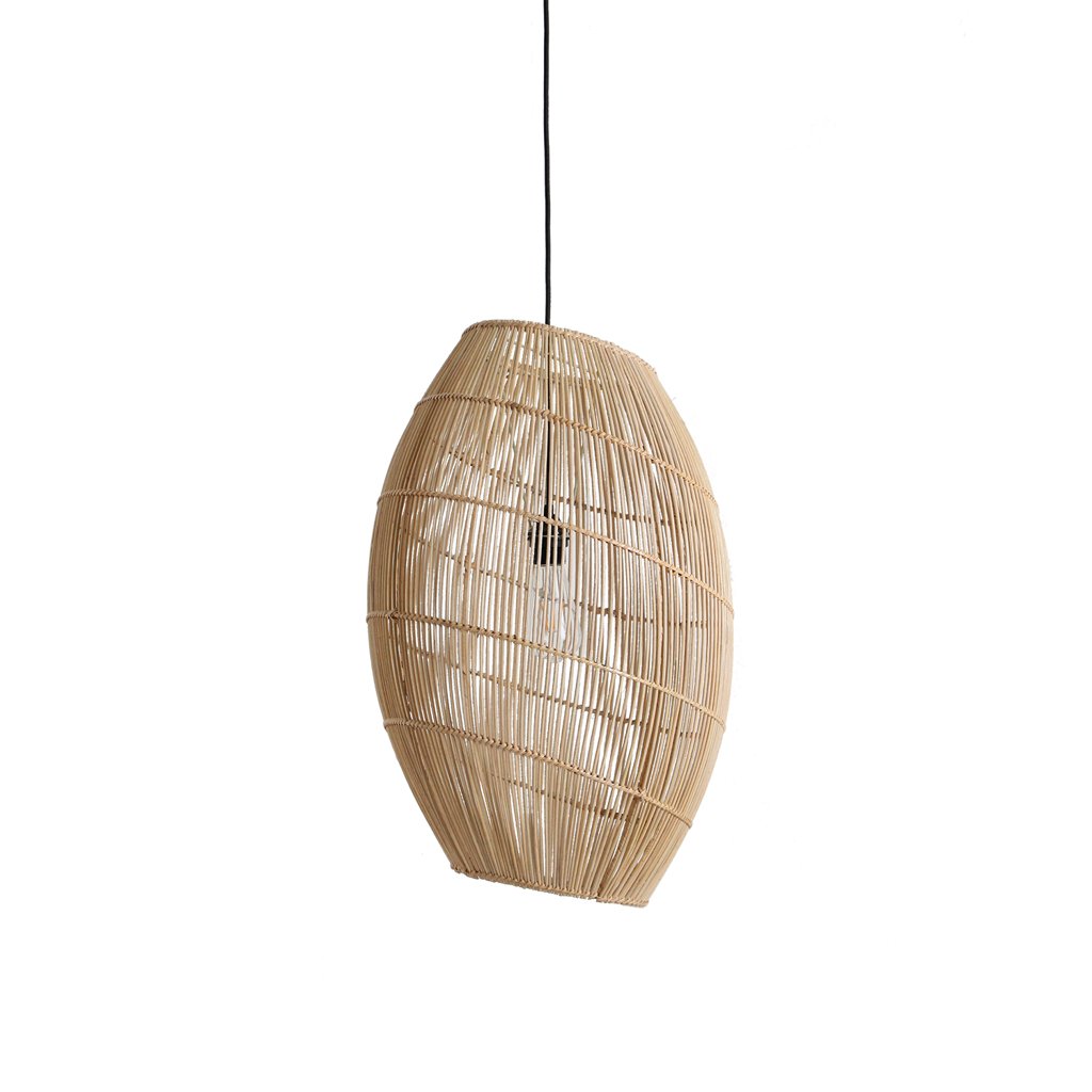 Raw Materials Rattan Pendelleuchte Halo