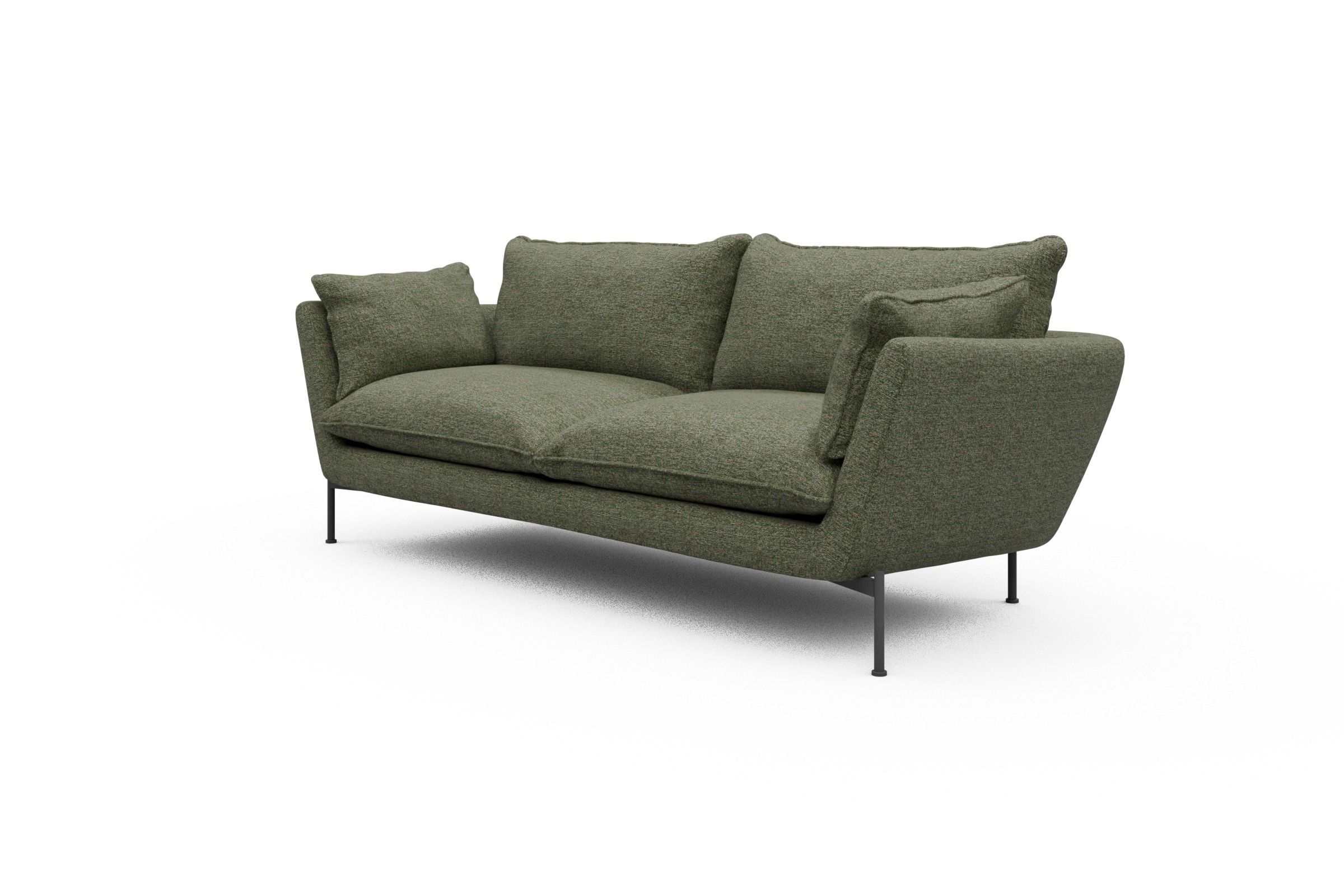 Sofa Anton PREMIUM 3-Sitzer Carreno-Vivid-Green