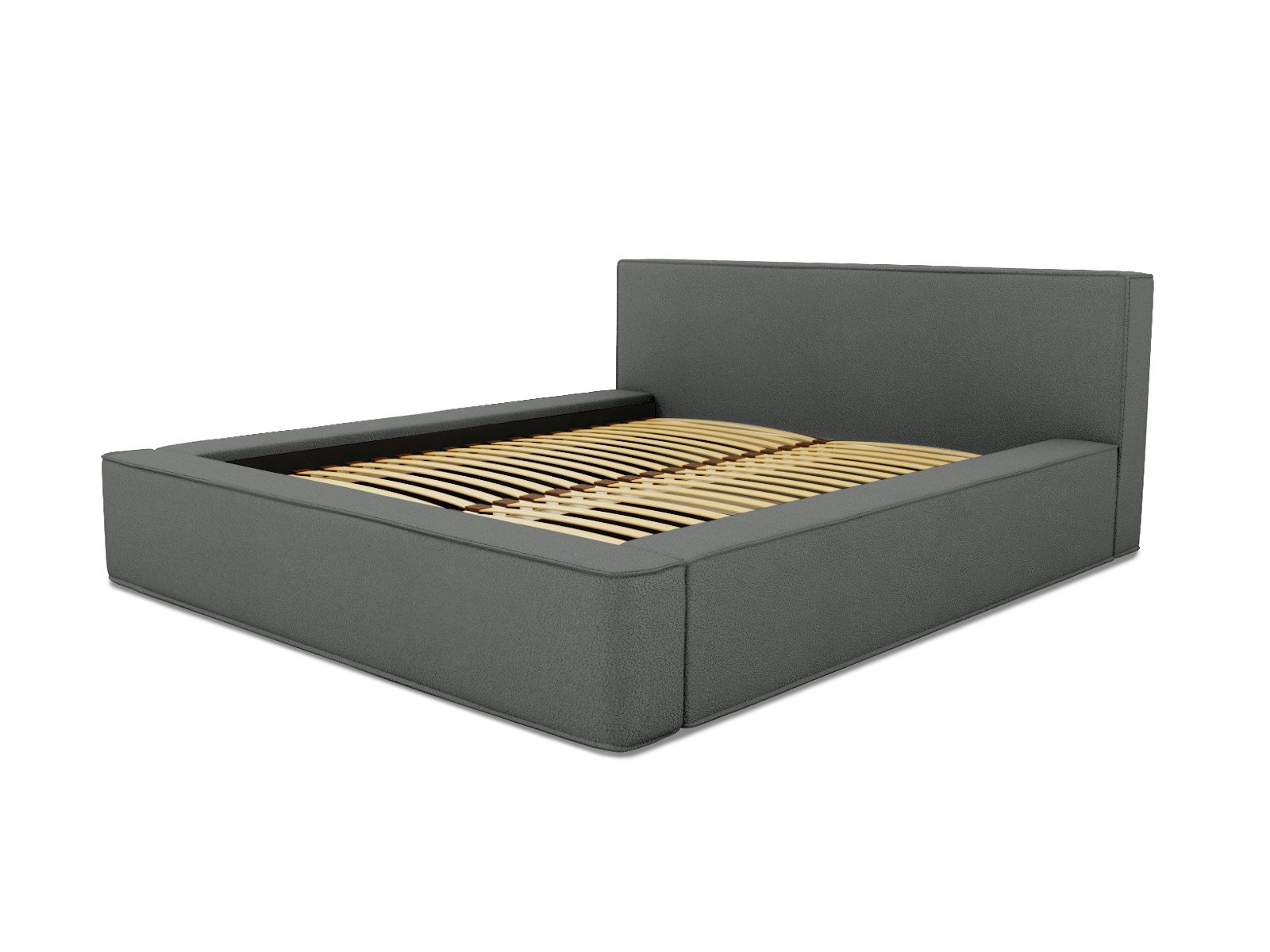 Polsterbett Delano Boucle 140x200 mit Metallrahmen Now Or Never 92