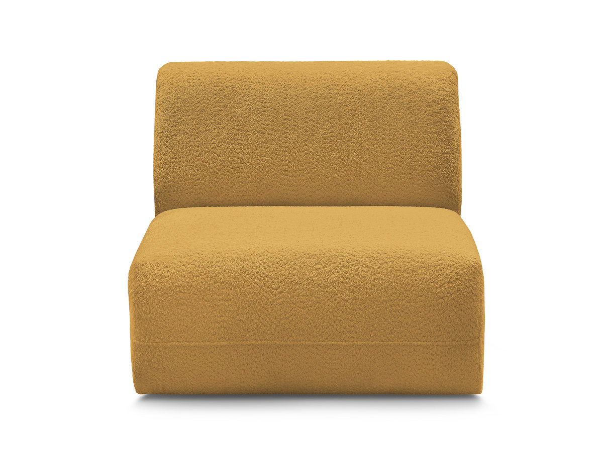 Bobochic Anda Sofamodul 1-Sitzer 84 × 103 cm Chenille Gelb