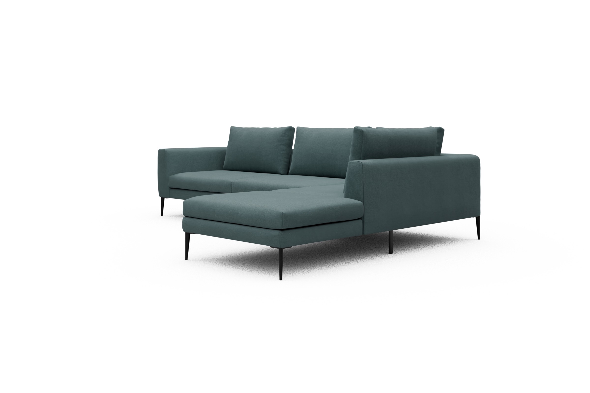 Ecksofa Paul Relax-Ecke links mit 3-Sitzer Satya-Niagara