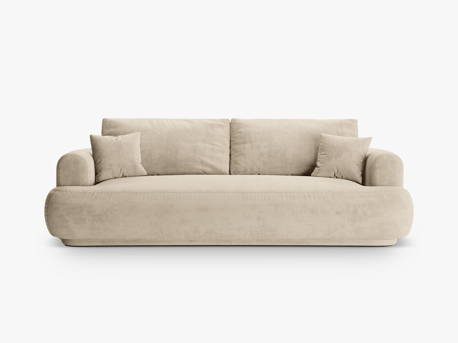 Micadoni Ella Schlafsofa 3-Sitzer mit Bettkasten