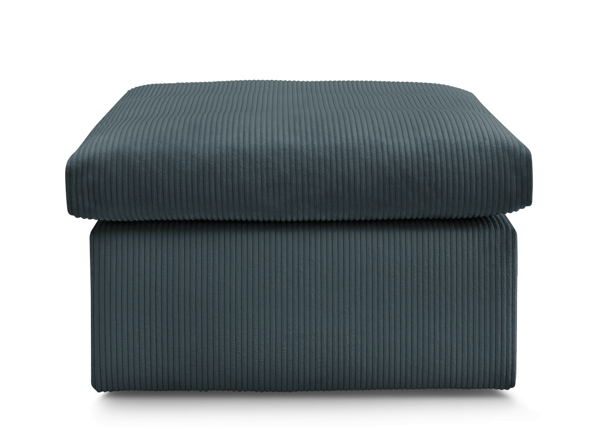 Bobochic Enore Pouf Cordsamt Dunkelblau