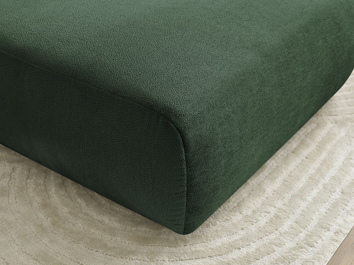 Bobochic Lucien Pouf Stoff Grün