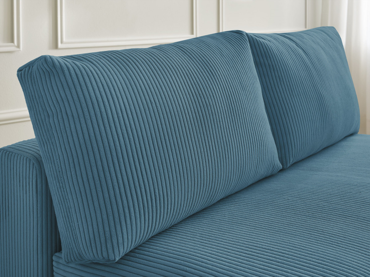 Bobochic Paris Sofamodul 2-Sitzer Cordsamt Hellblau