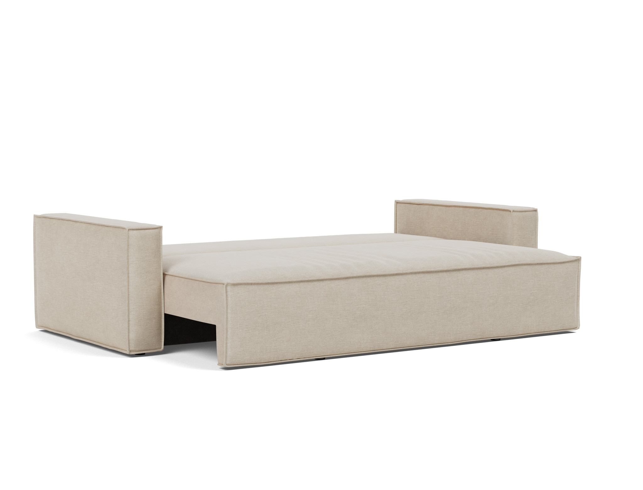 Schlafsofa Newilla Flachgewebe Phobos 586-Latte