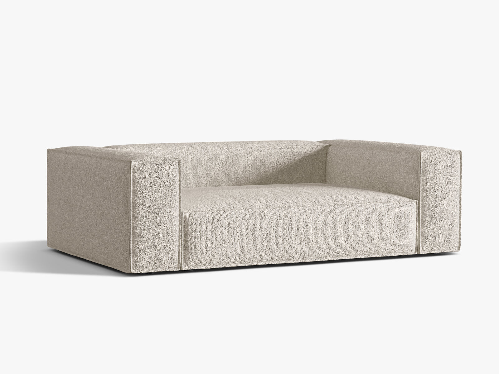 Micadoni Sofa Nuria 3-Sitzer Boucle Beige