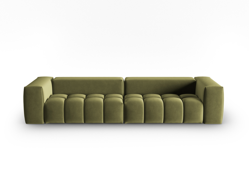 Cosmopolitan Design Sofa Verona 5-Sitzer Samt Casino Hellgrün
