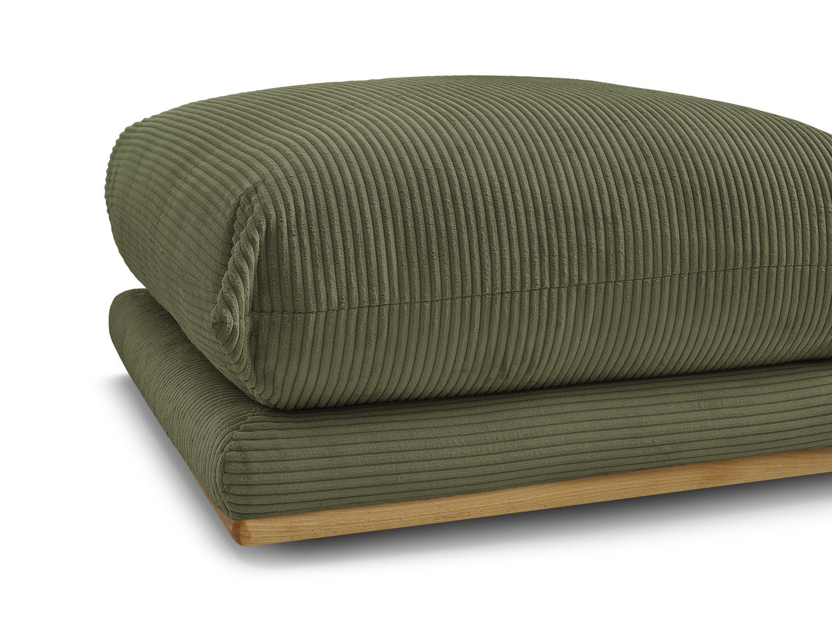 Bobochic Ernest Pouf Cordsamt Grün