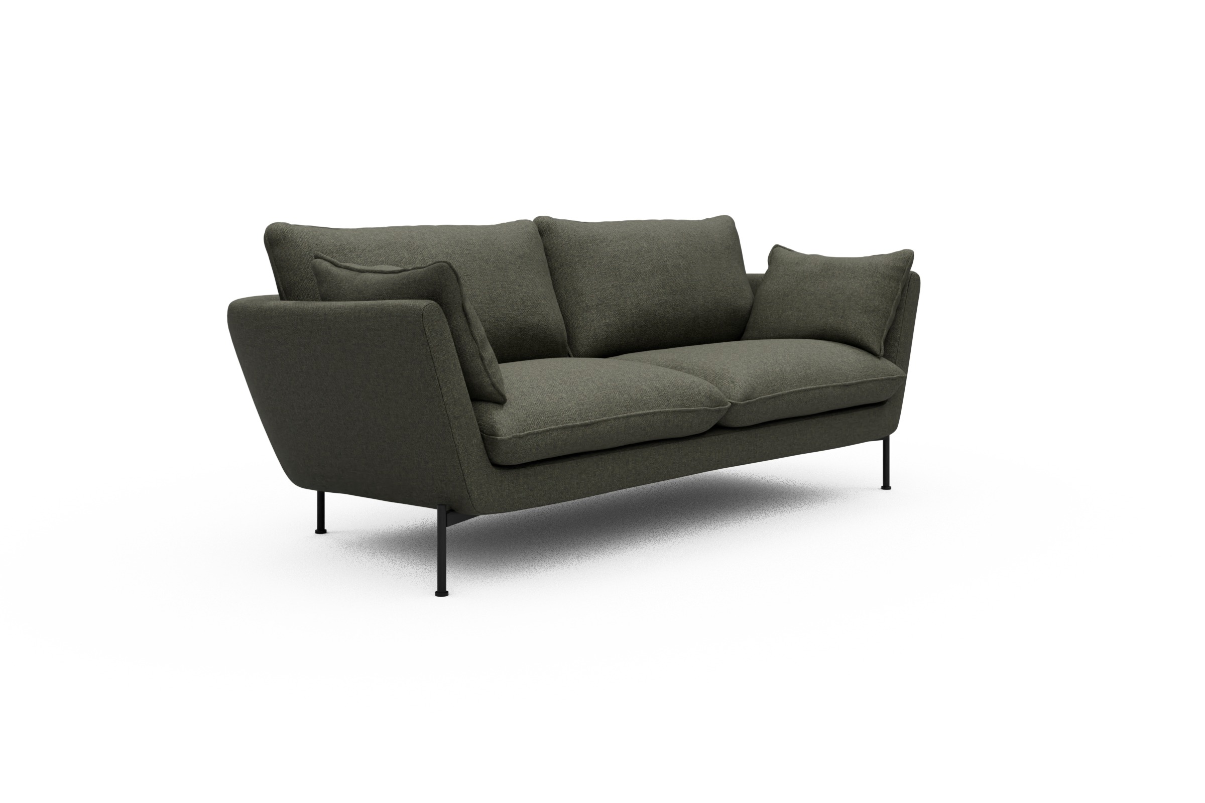 Sofa Anton 2-Sitzer Sama-Winter-Moss