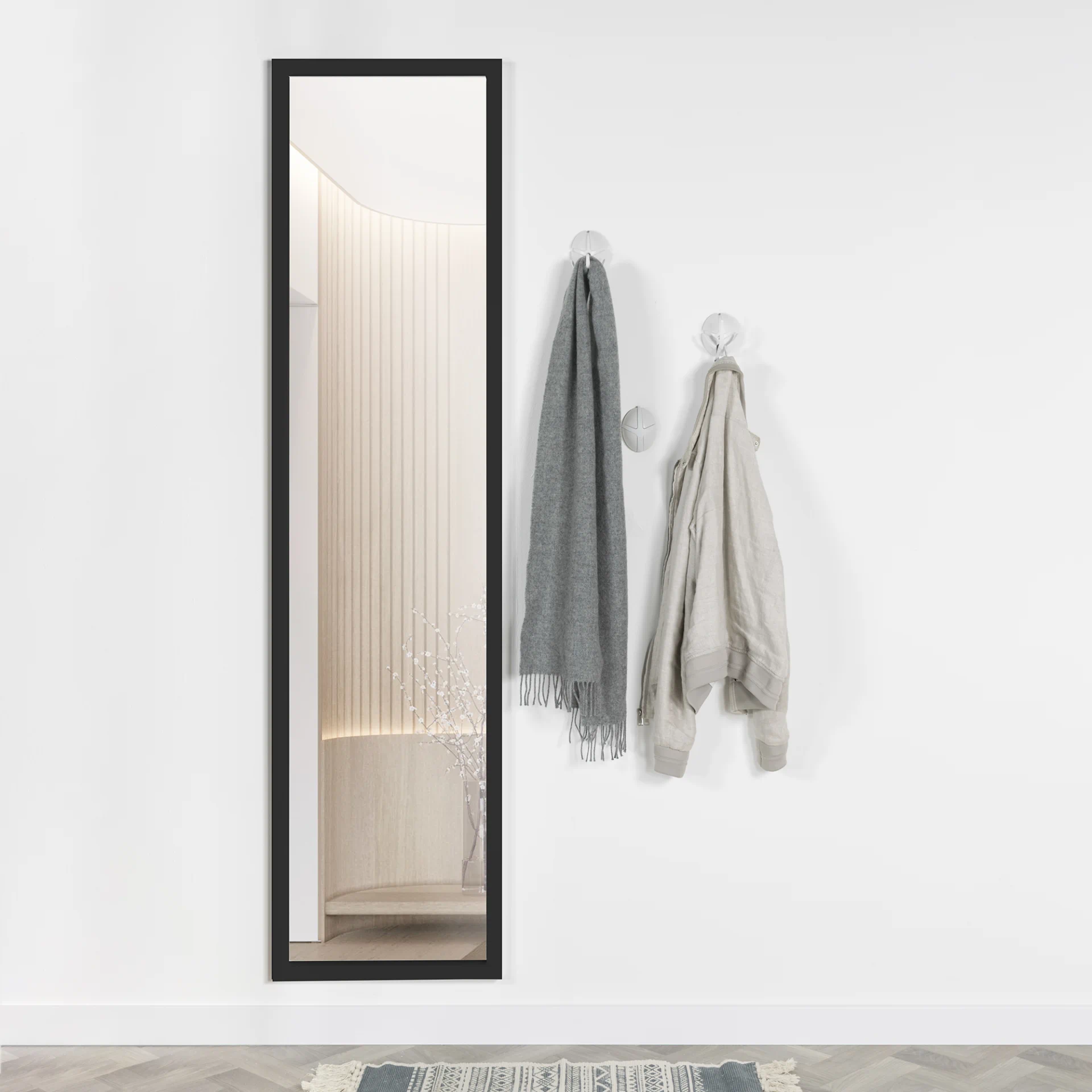 Spinder Design Spiegel Senza M2 Schwarz