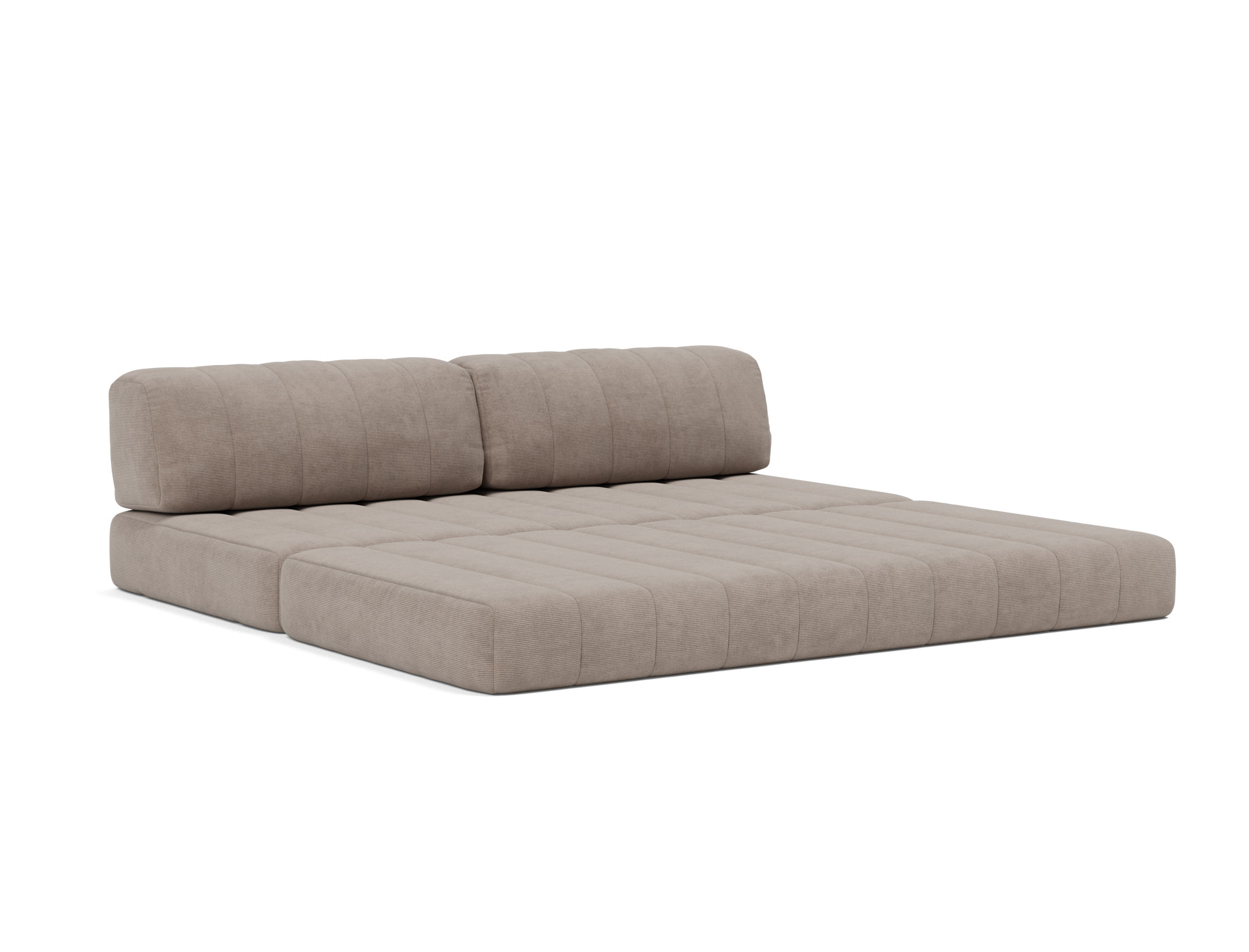 Schlafsofa CozyPad Kord Cordufine 318-Beige