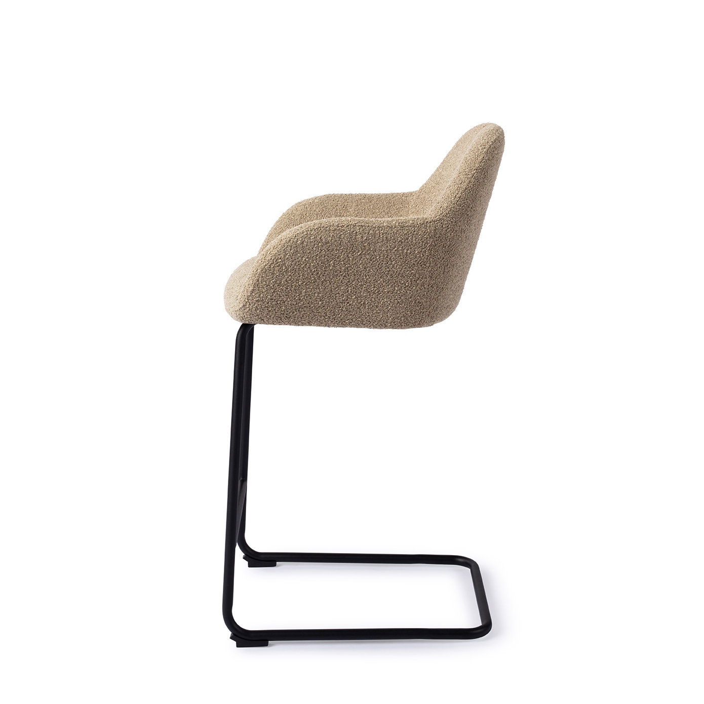 Jesper Home Barhocker Kushi Moss Meadow Arch Schwarz Tresenhöhe 65 cm