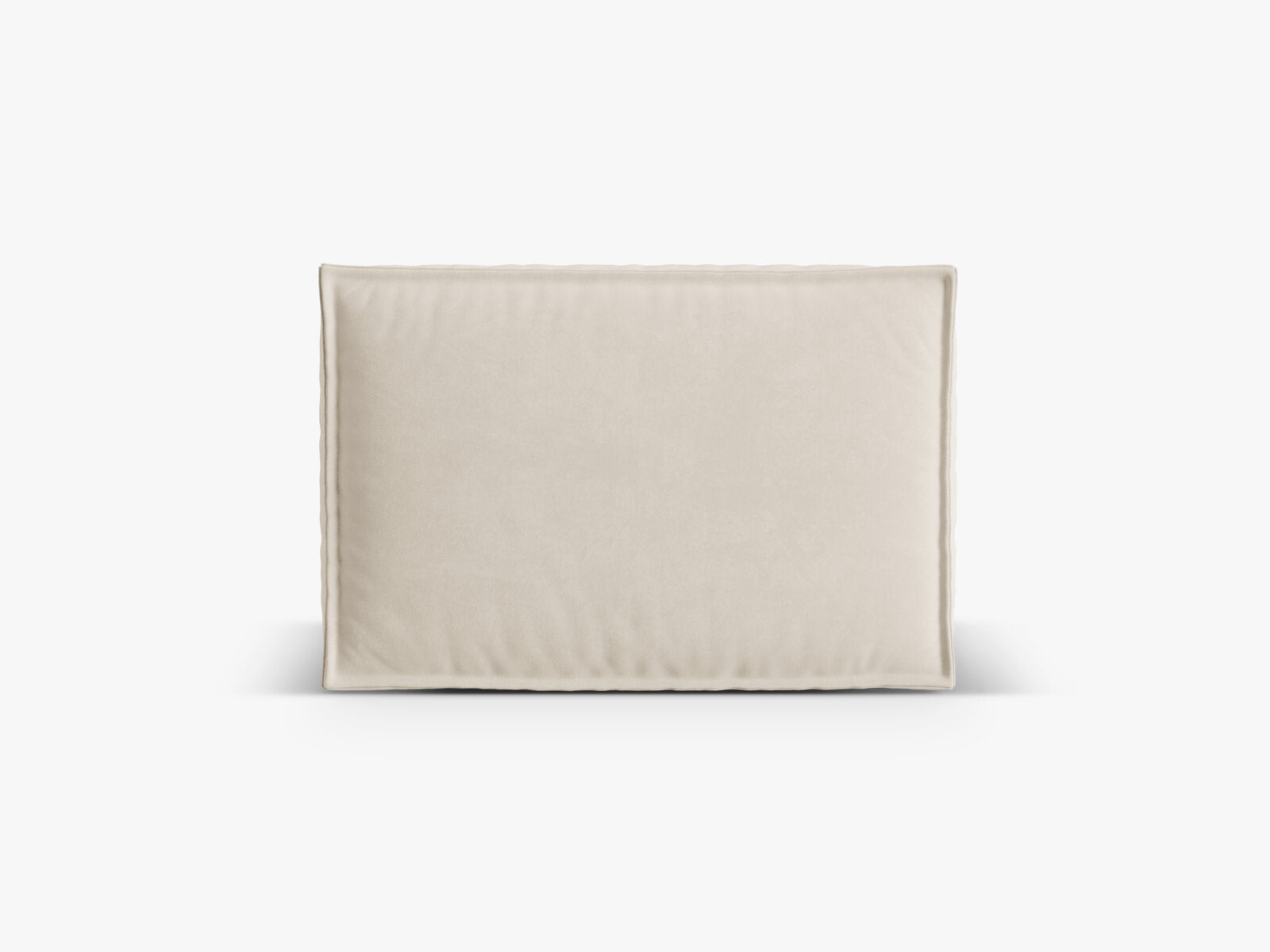 Micadoni Kissen Nuria Samt Paris Beige