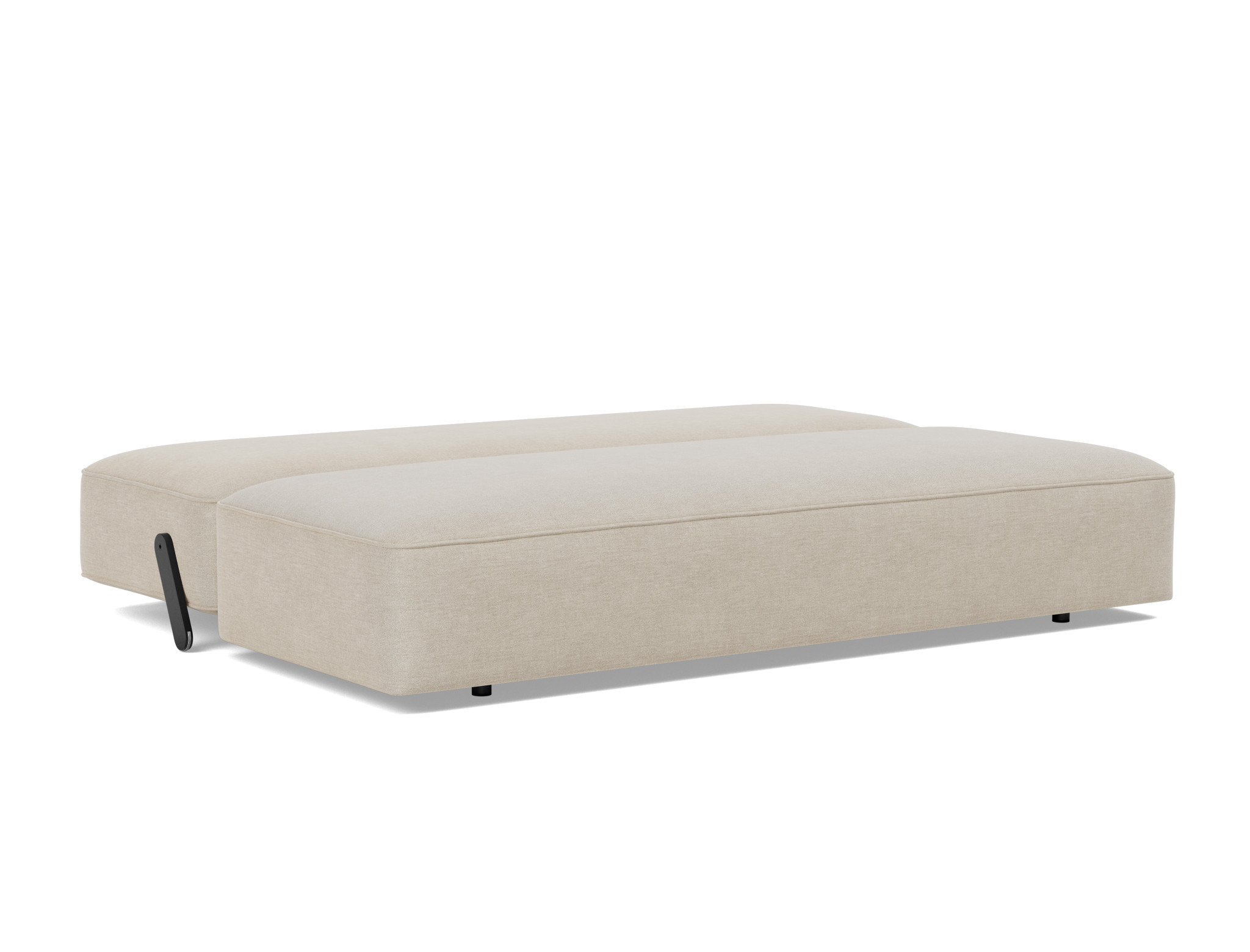 Schlafsofa Yonata Flachgewebe Phobos 586-Latte