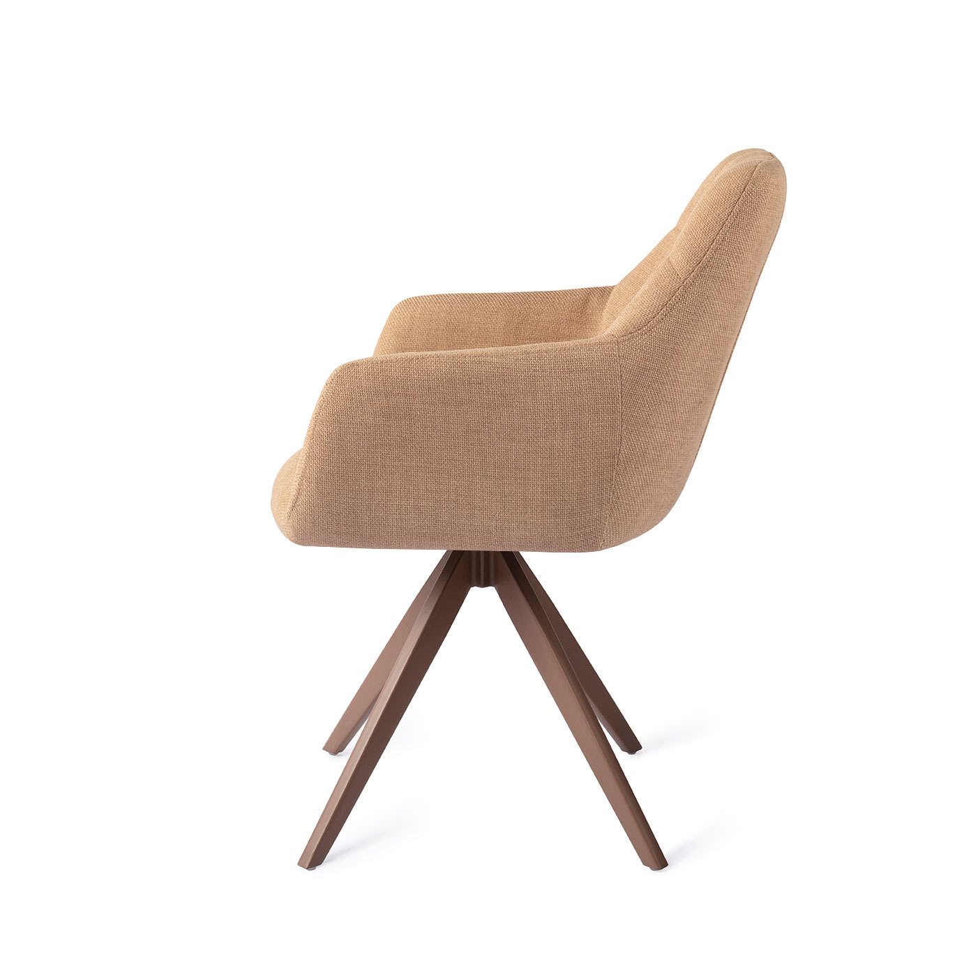 Jesper Home Esszimmerstuhl Noto Toasted-Toffee Turn Braun