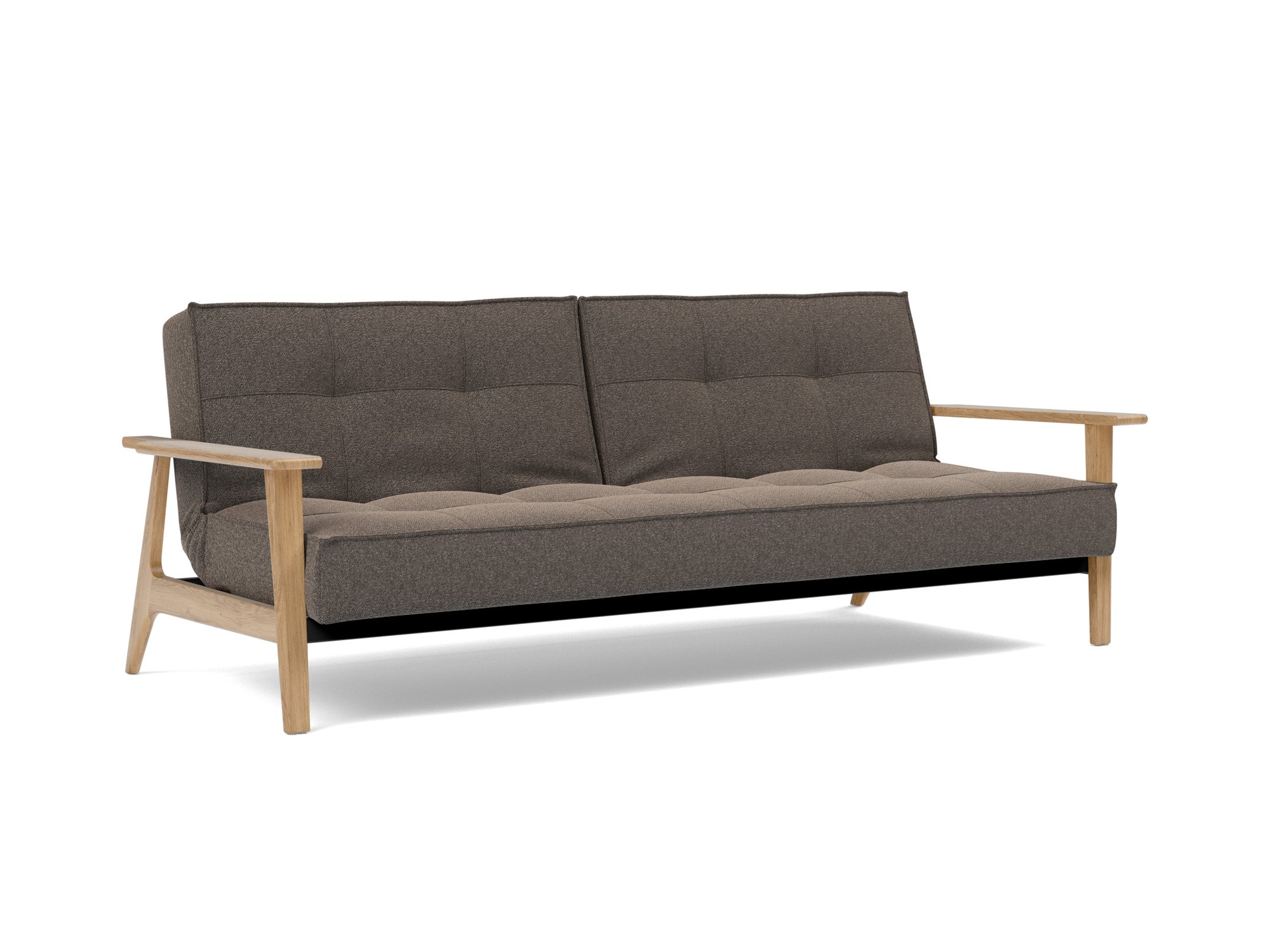 Schlafsofa Splitback Frej Boucle Skandi 530-Taupe