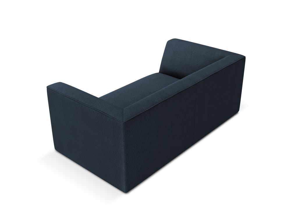 Cosmopolitan Design Sofa Siena 2-Sitzer Strukturierter Stoff Ottawa Marineblau