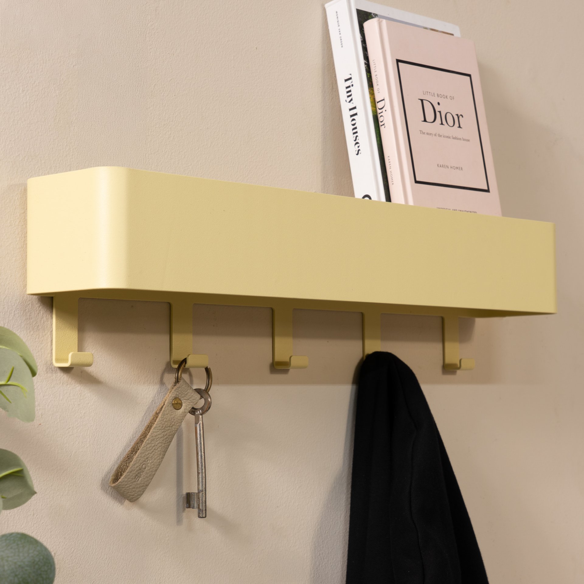 Spinder Design Wandgarderobe Dax Play 5 Butter Yellow
