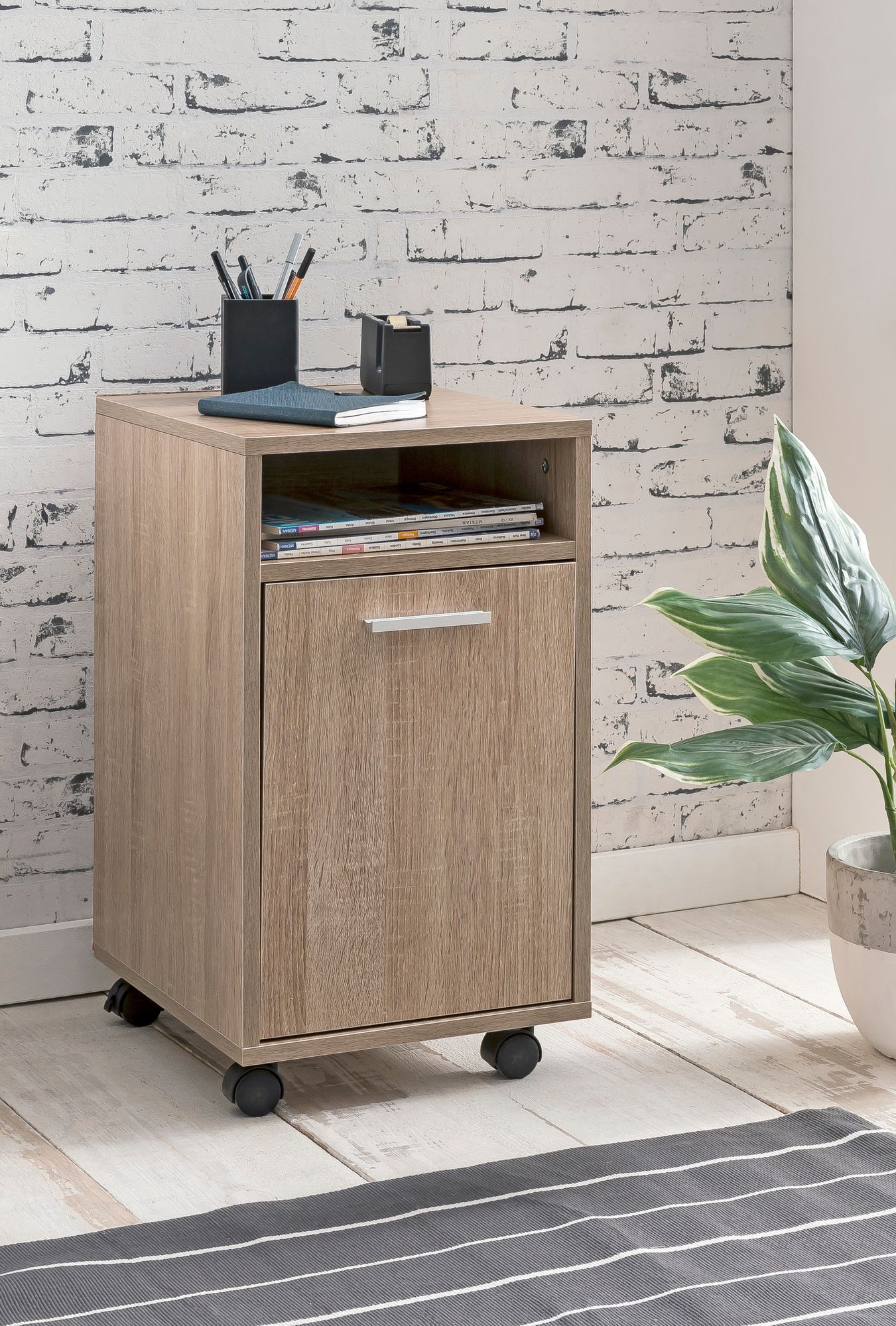Rollcontainer Lohals Braun 33 × 38 × 60 cm