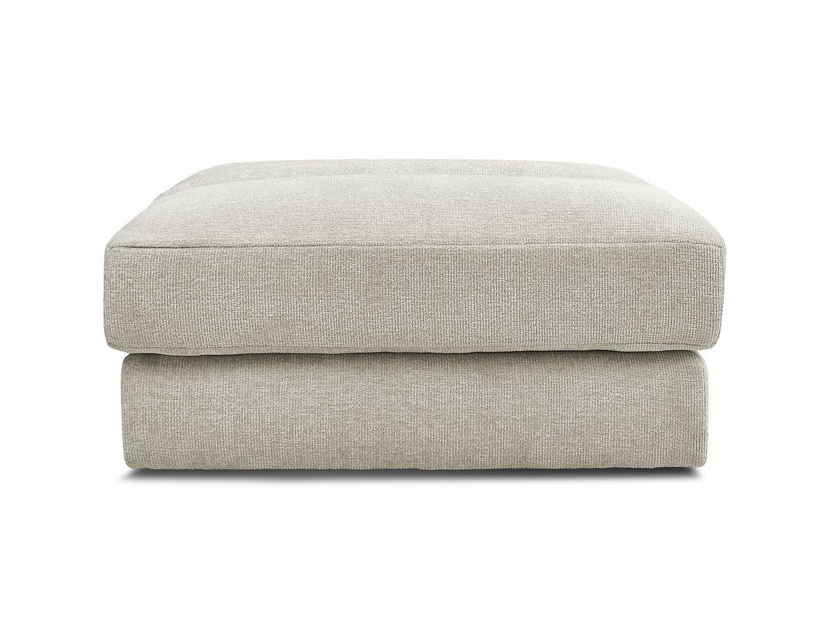 Bobochic Sierra Pouf Strukturstoff Taupe