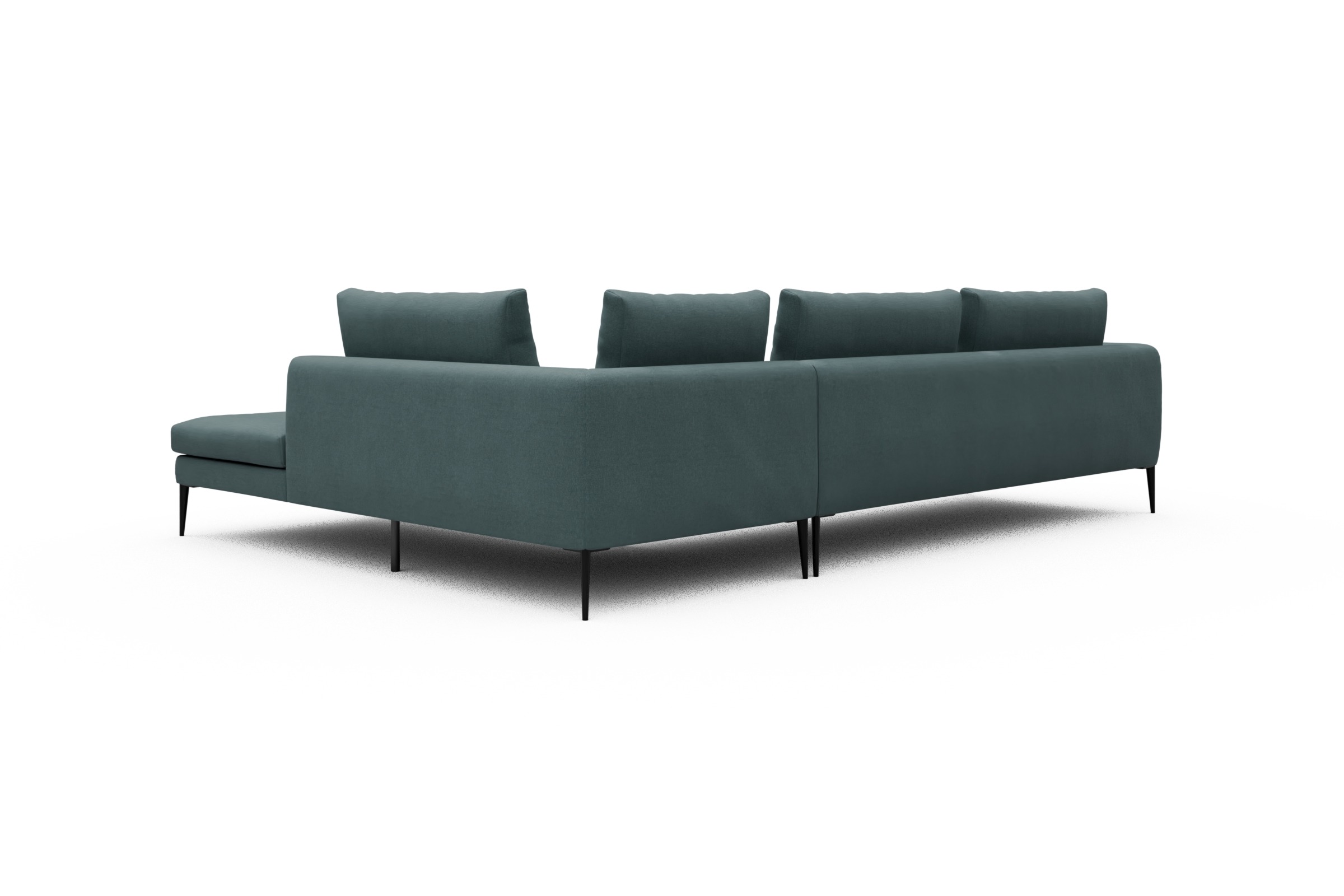 Ecksofa Paul Relax-Ecke links mit 3-Sitzer Satya-Niagara