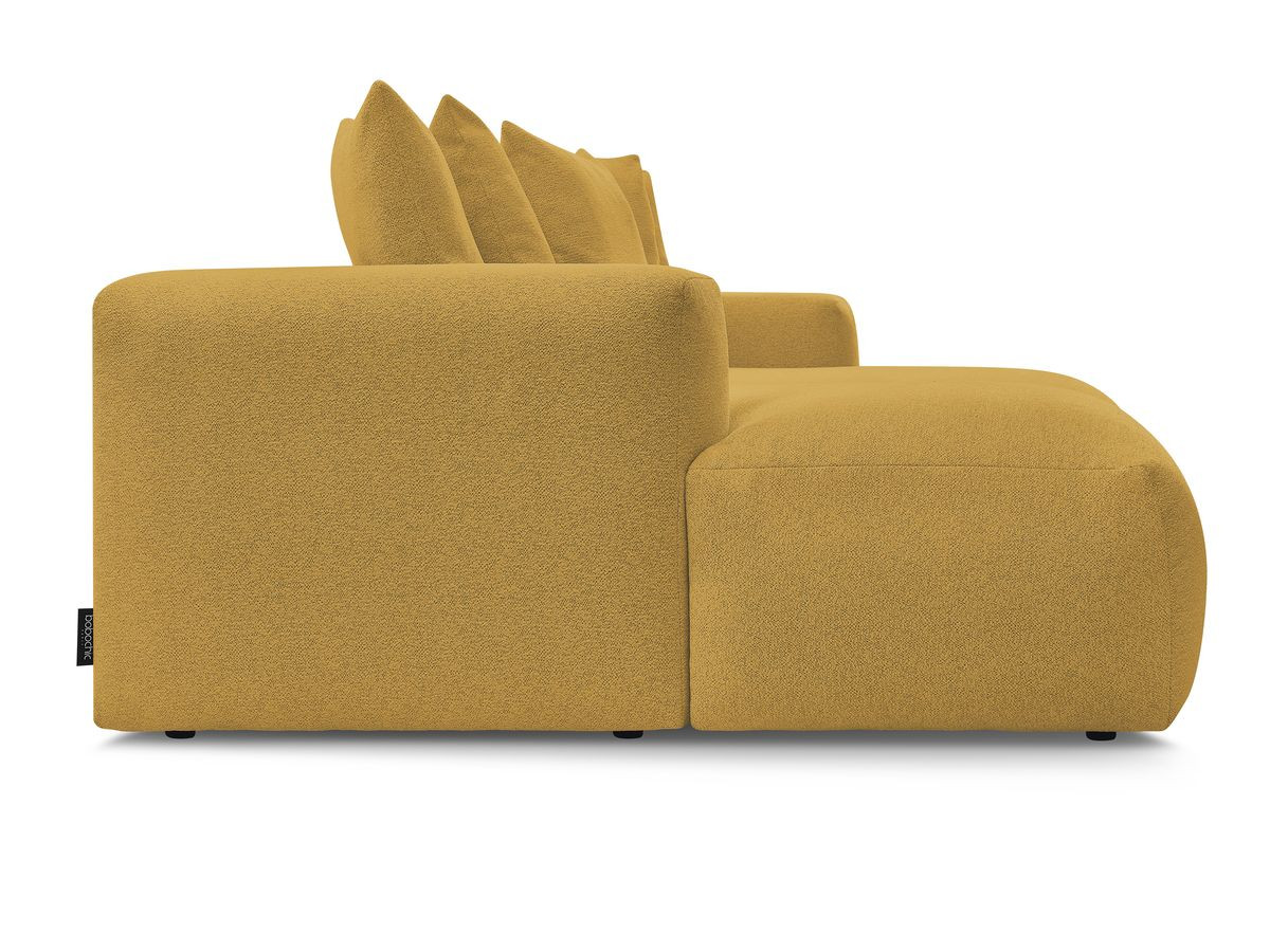 Bobochic Voltaire Sofa 4-Sitzer 248 × 170 cm Melange-Stoff Gelb