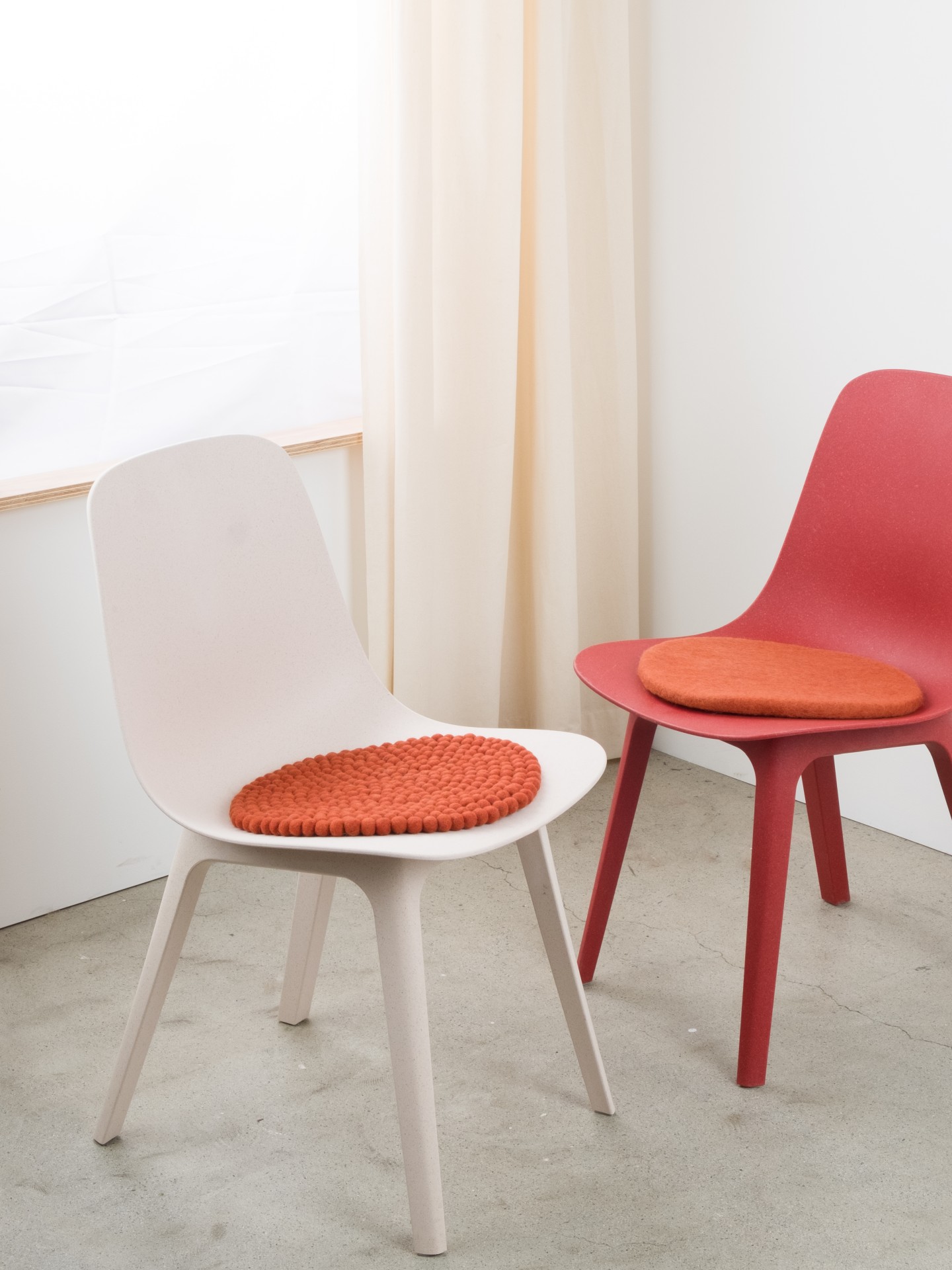 myfelt Lora - Flache Sitzauflage rund