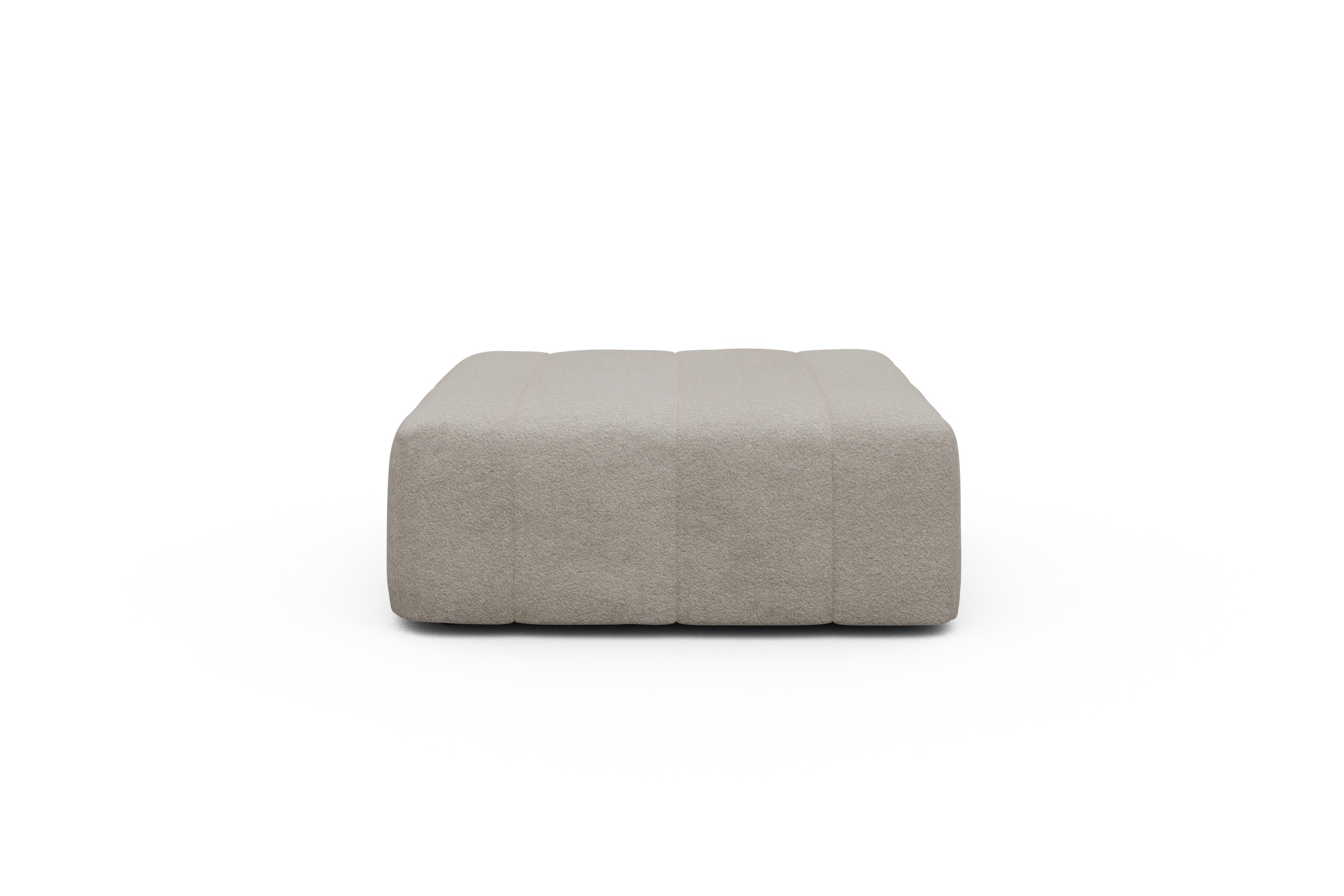 Sitzhocker Hugo Ottomane Aivi-Lace-Beige