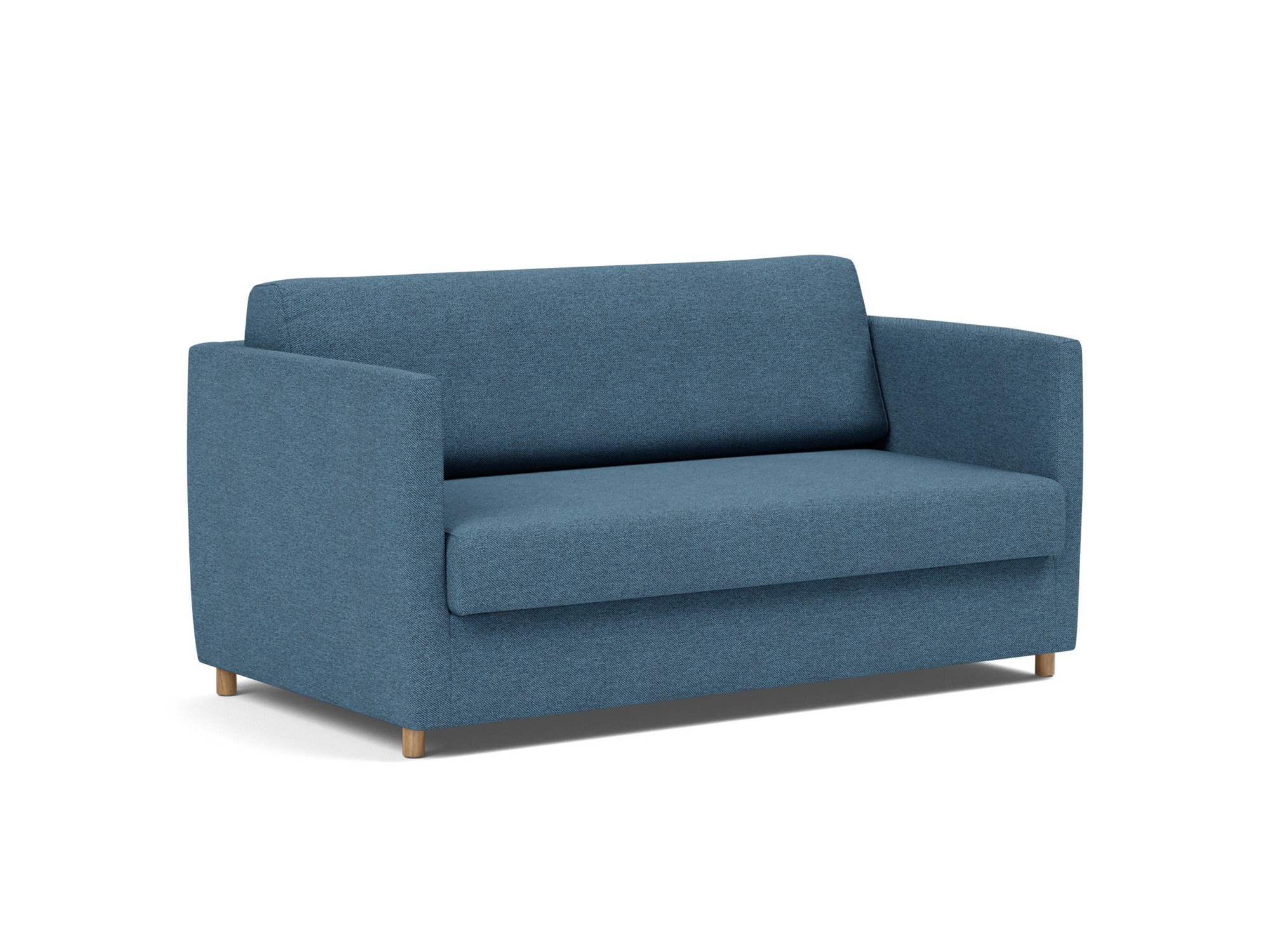 Schlafsofa Olan Strukturierter Stoff Weda 302-Weda-Blue